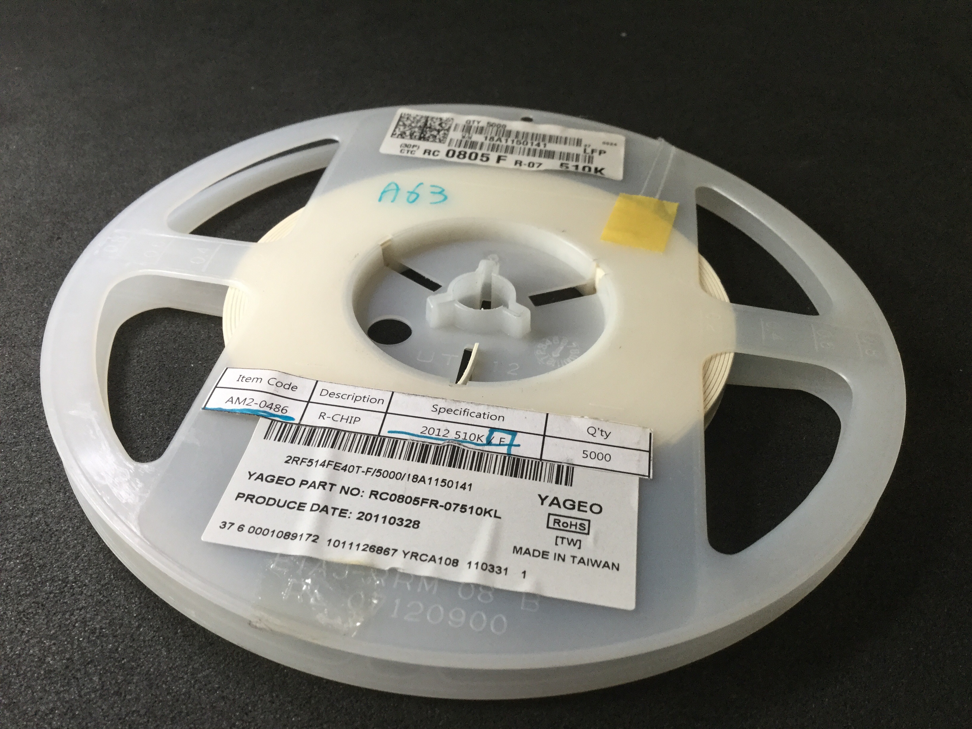 RC0805FR-07510KL
