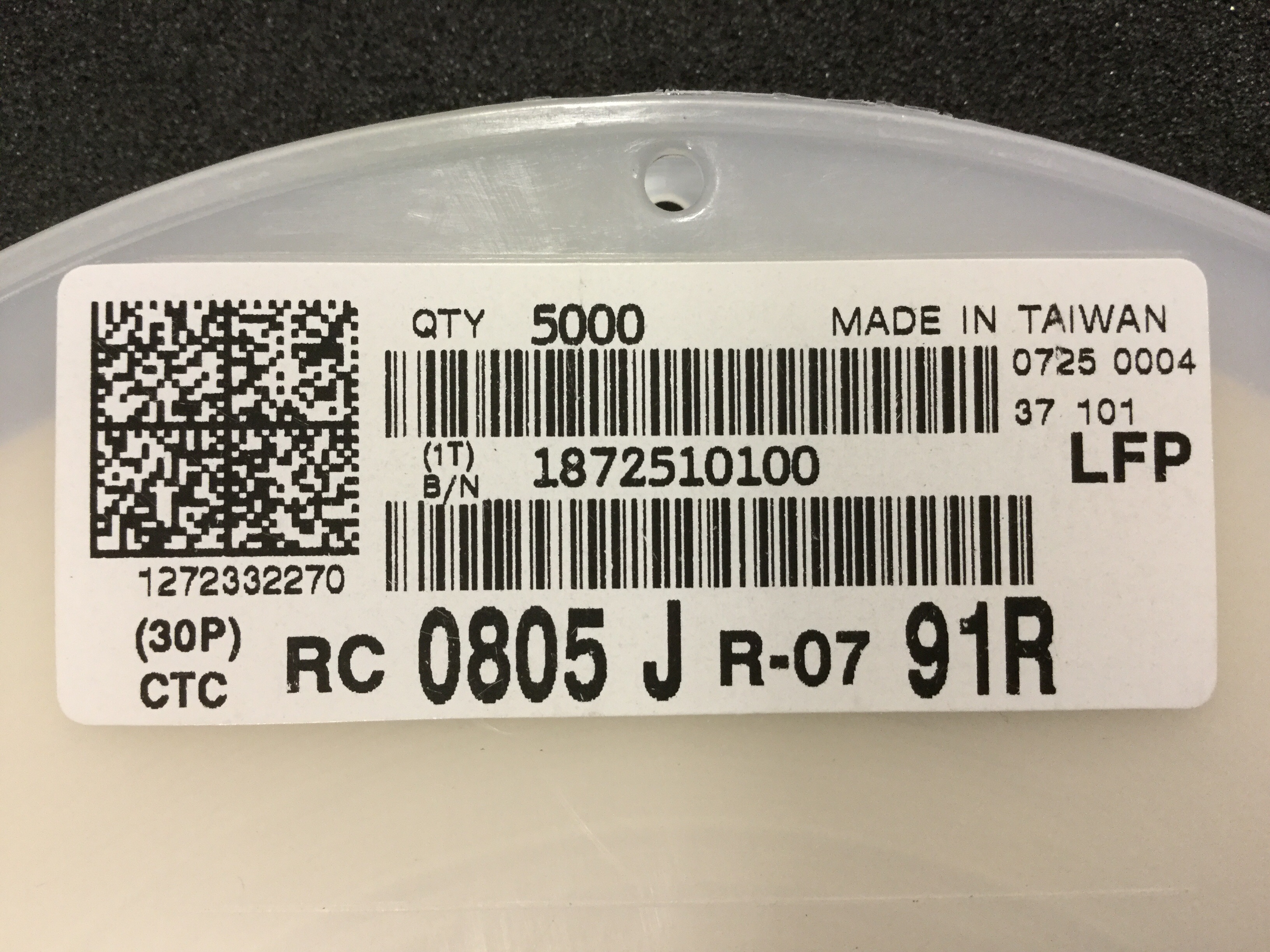 RC0805JR-0791RL