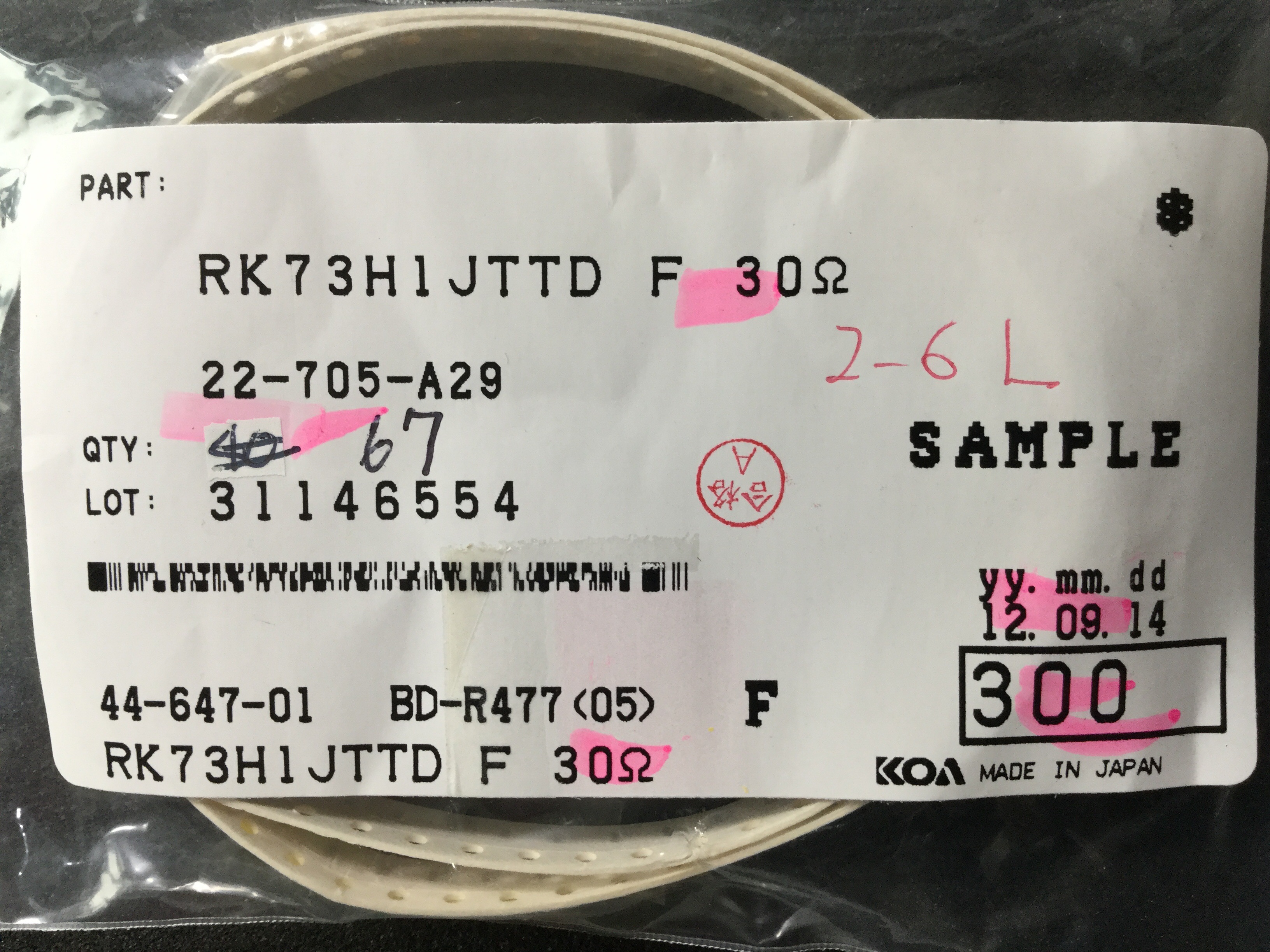 RK73H1JTTD300F
