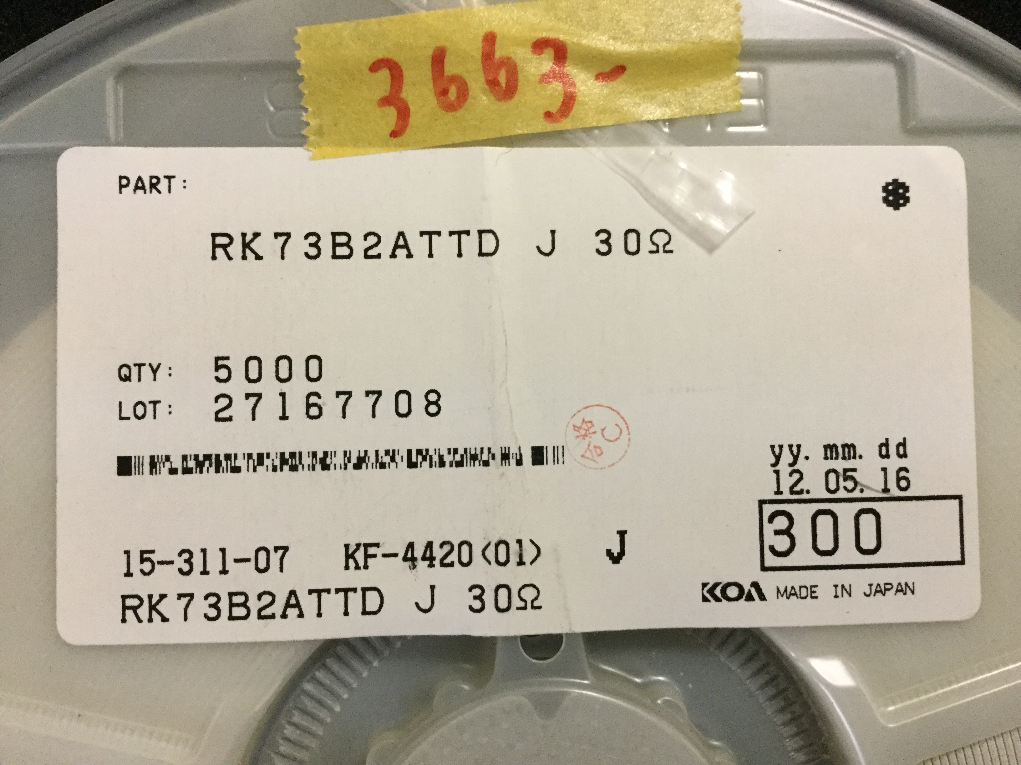 RK73B2ATTD300J