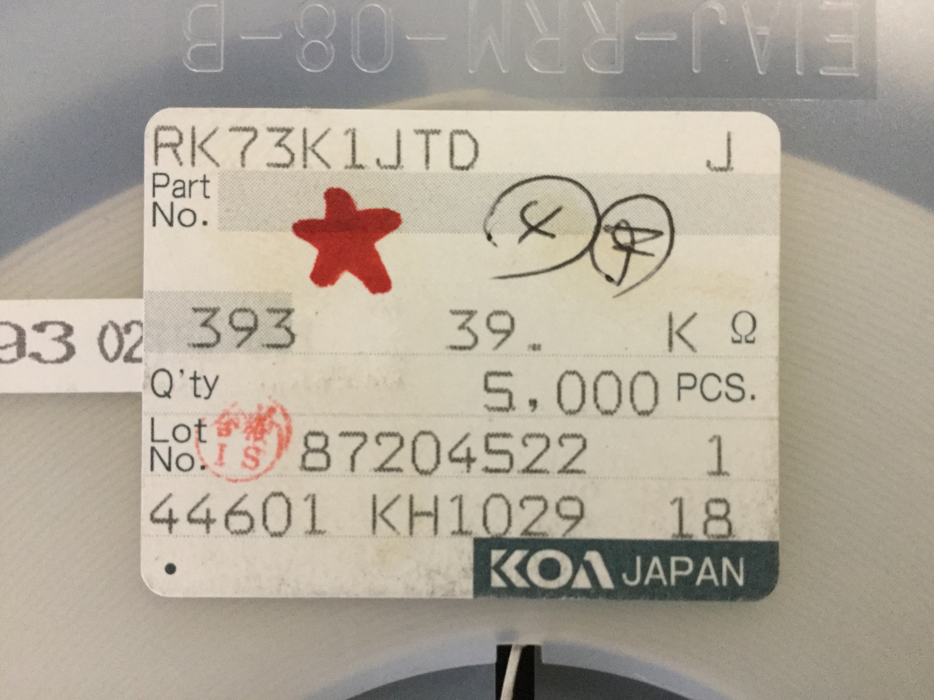 RK73K1JTD393J