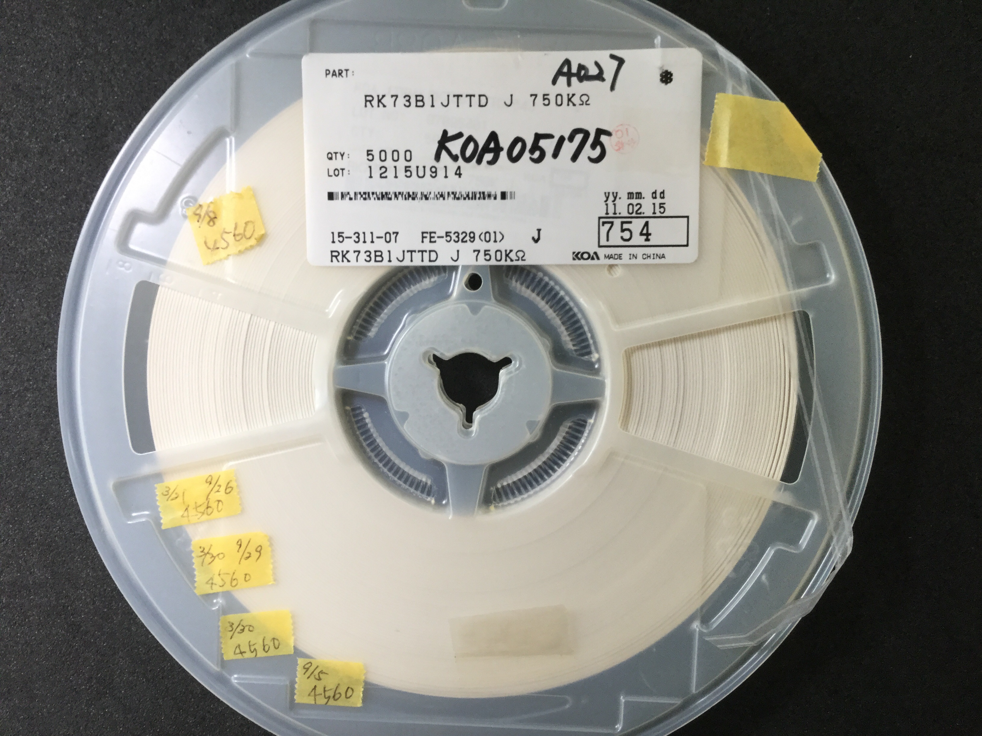 RK73B1JTTD754J