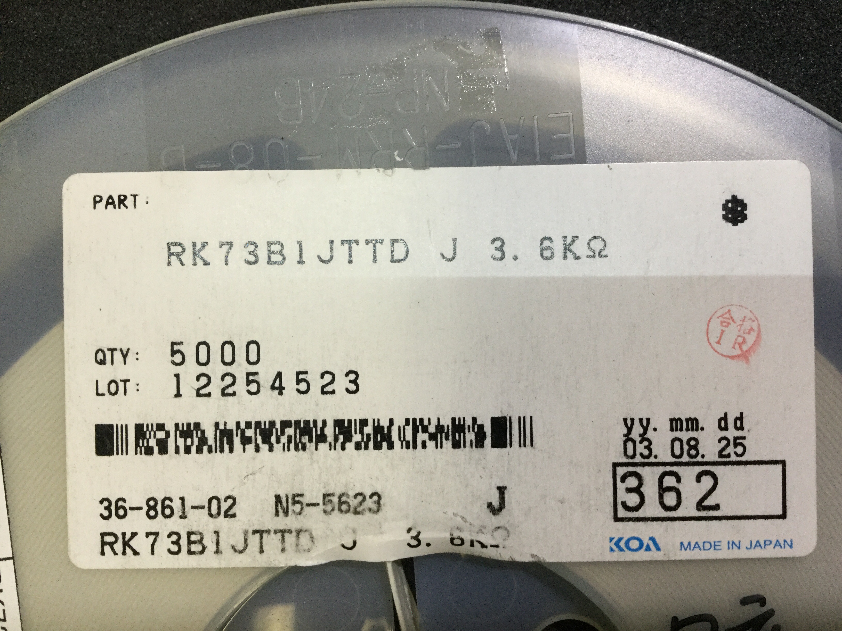 RK73B1JTTD362J