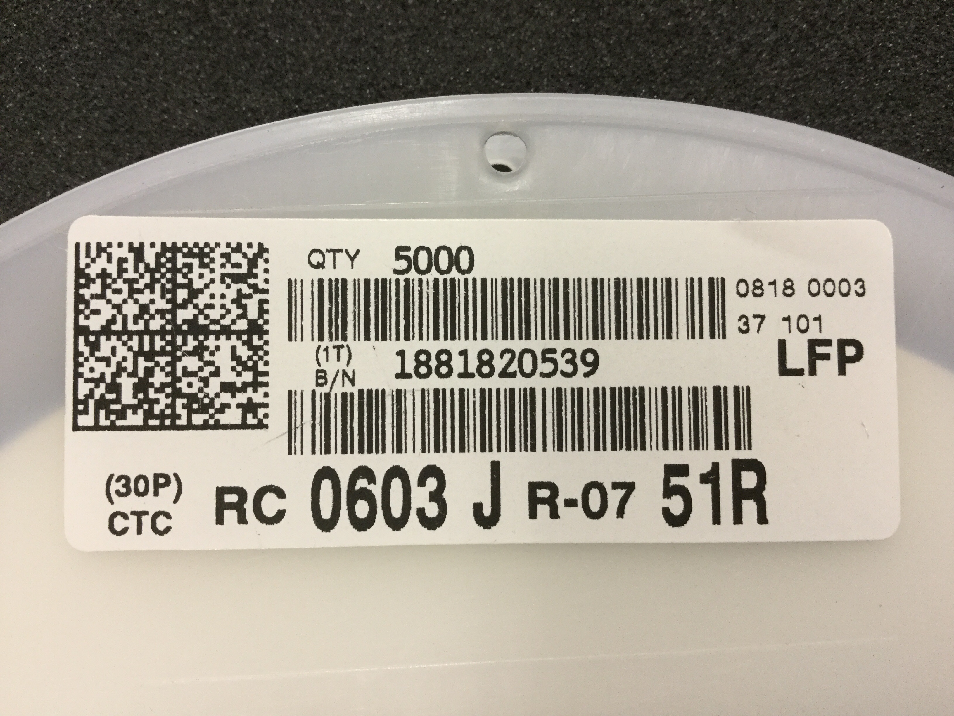 RC0603JR-0751RL