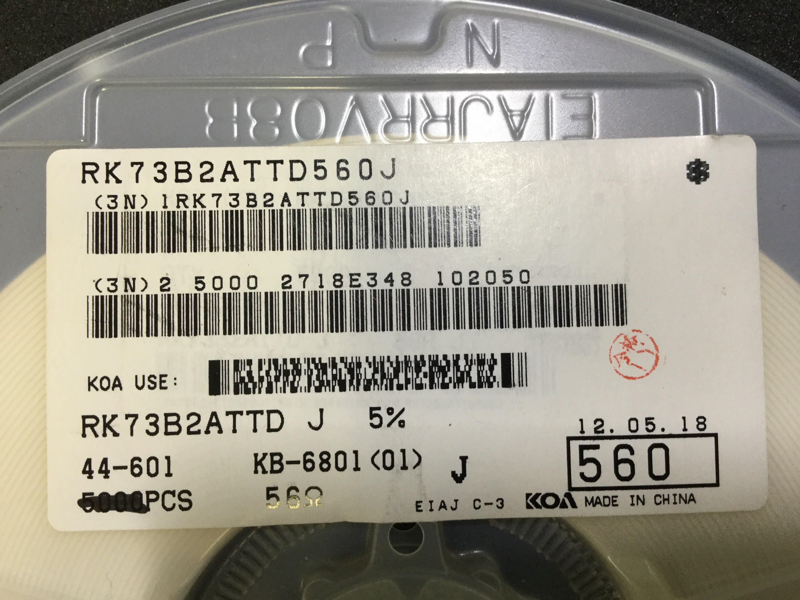 RK73B2ATTD560J