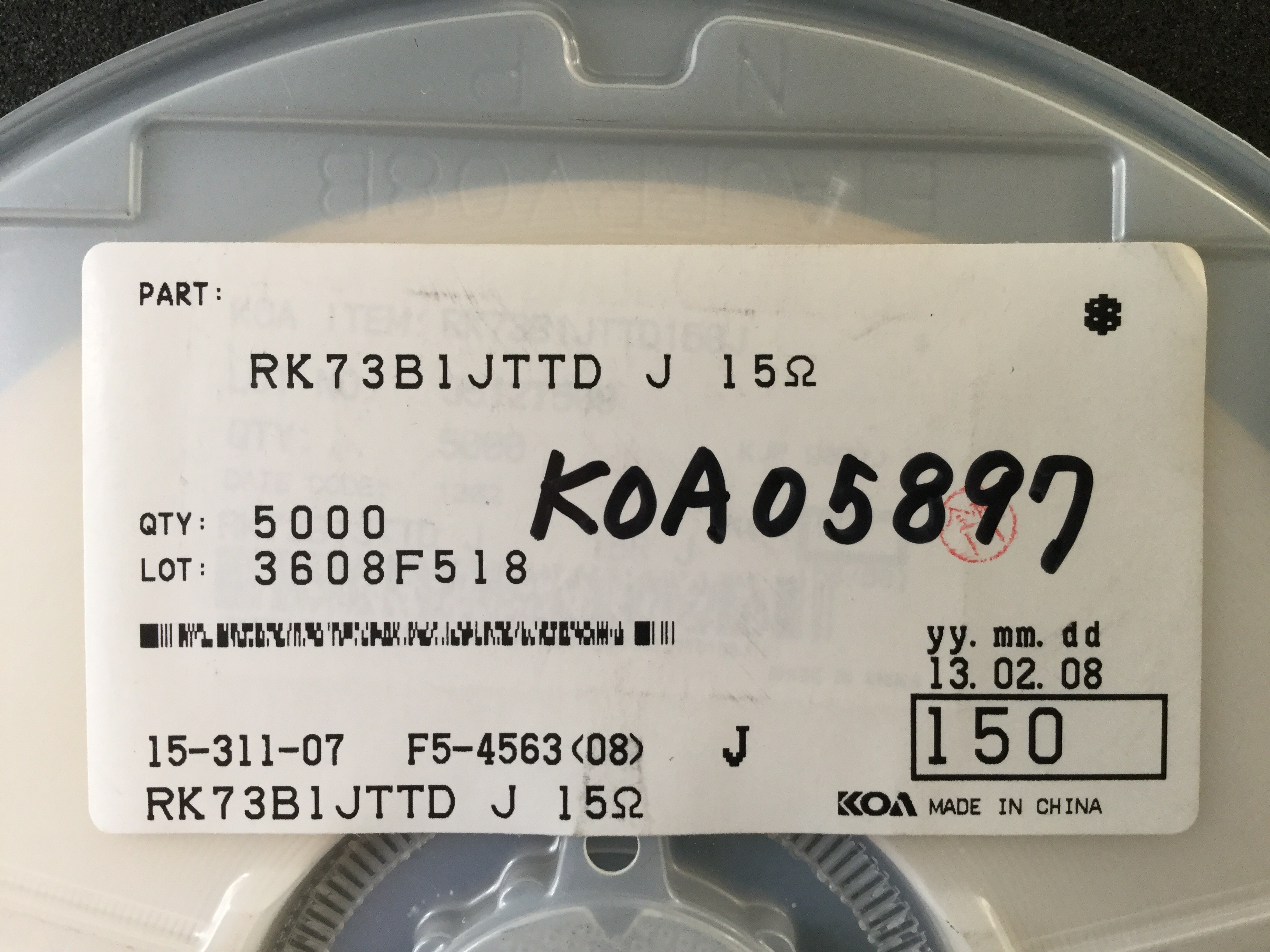RK73B1JTTD150J