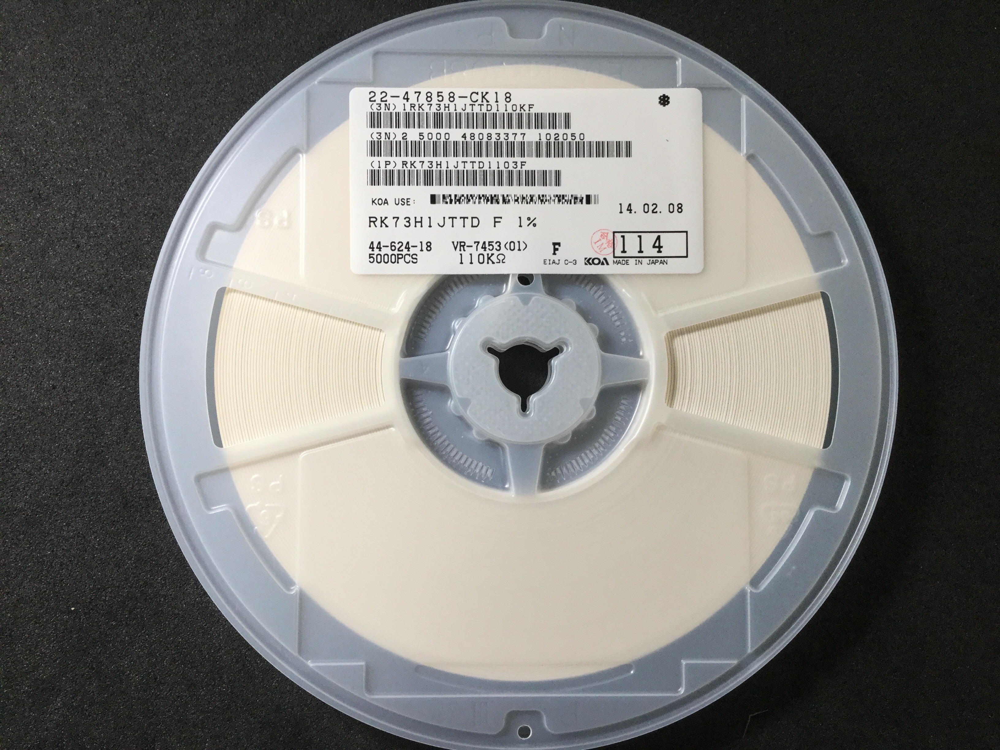 RK73H1JTTD114F