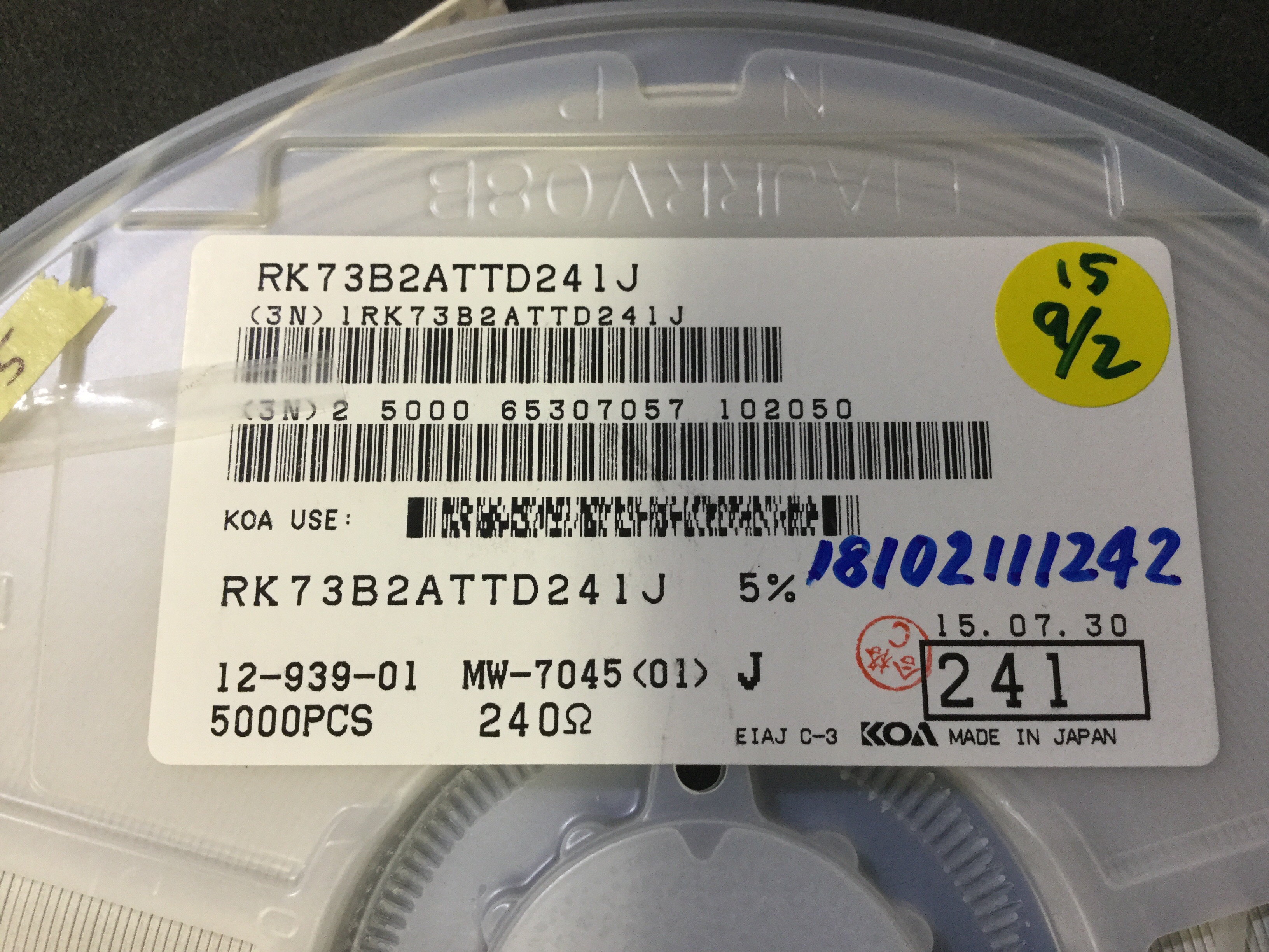 RK73B2ATTD241J