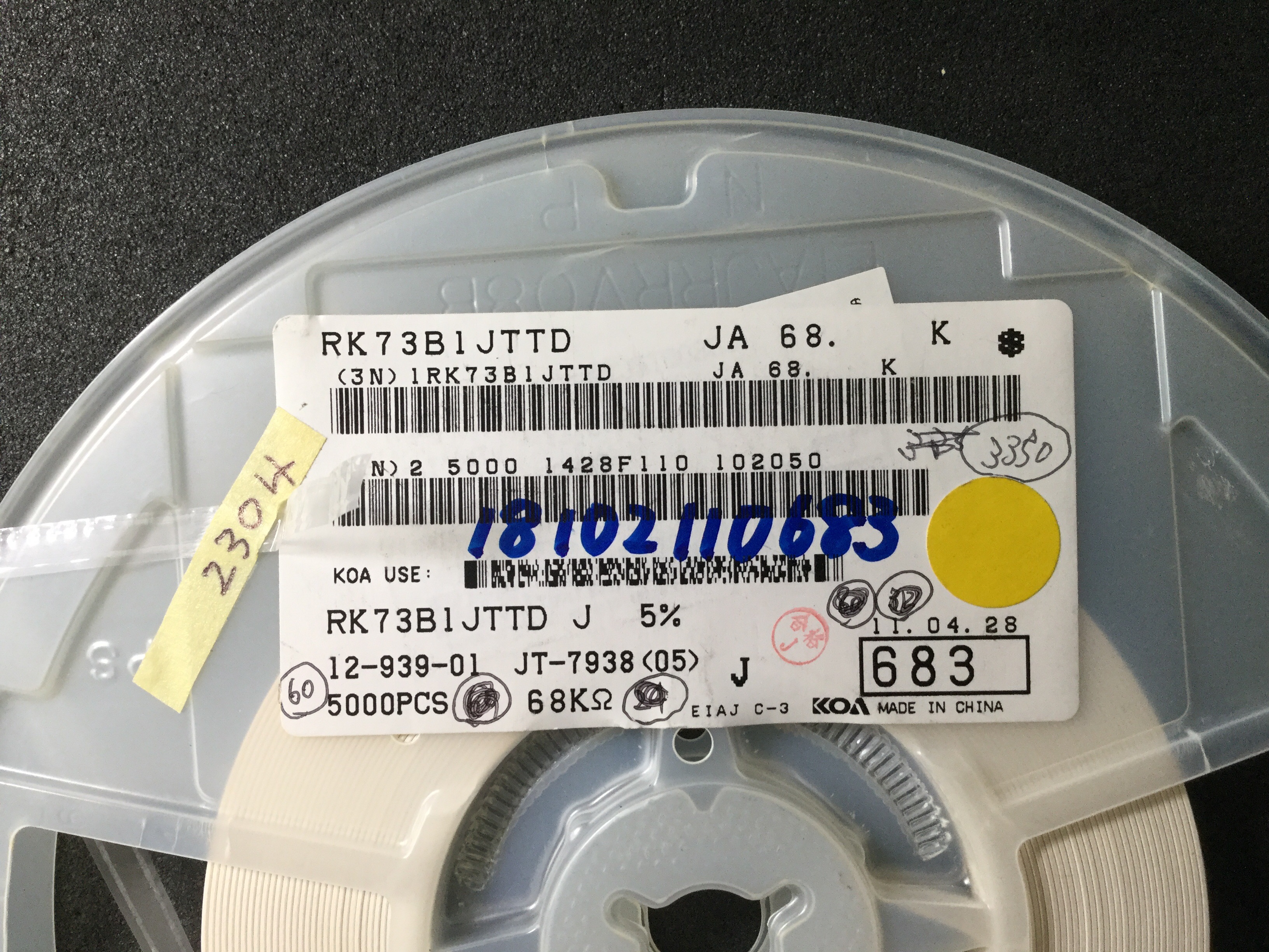 RK73B1JTTD683J