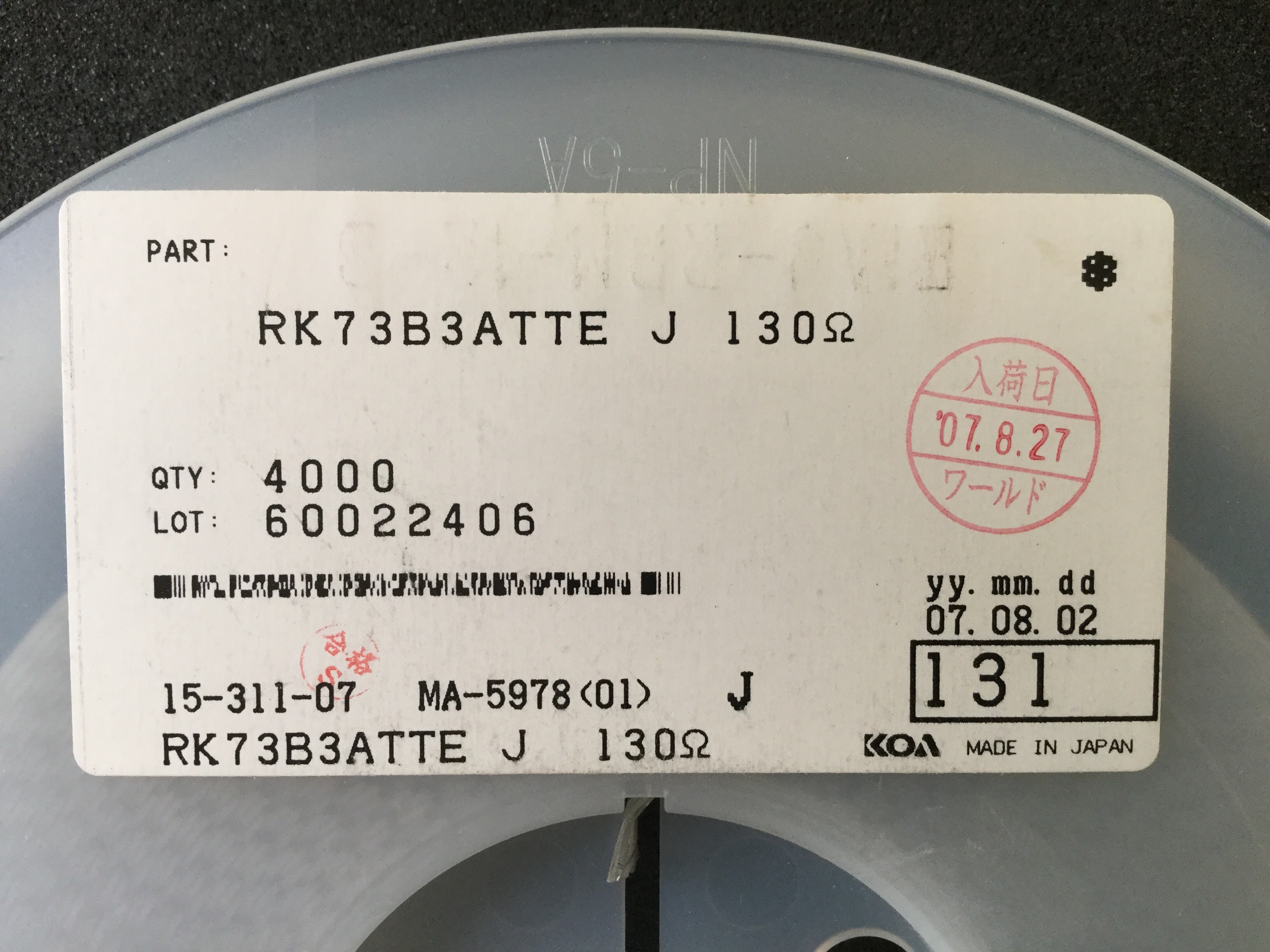 RK73B3ATTE131J