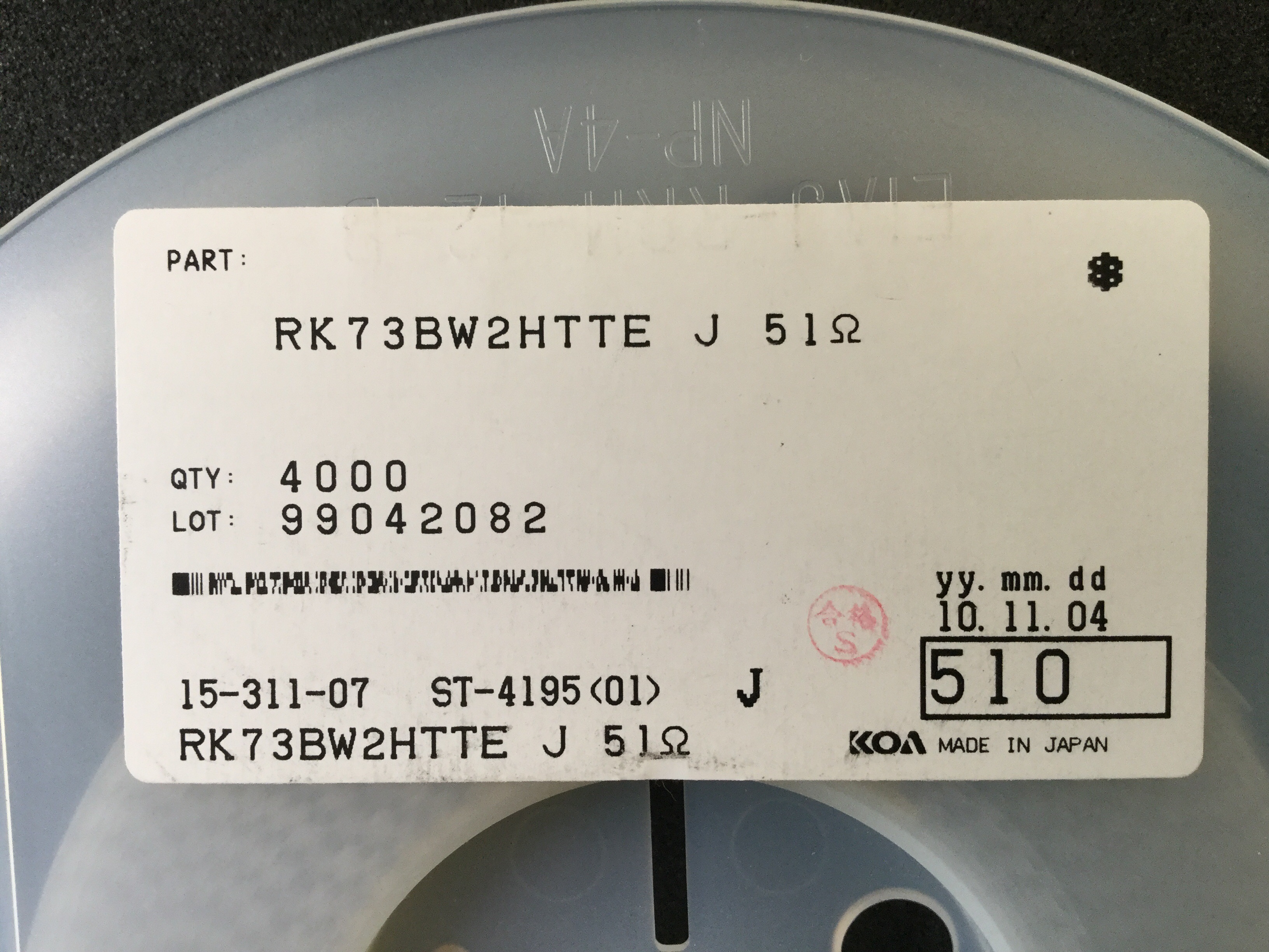 RK73BW2HTTE510J