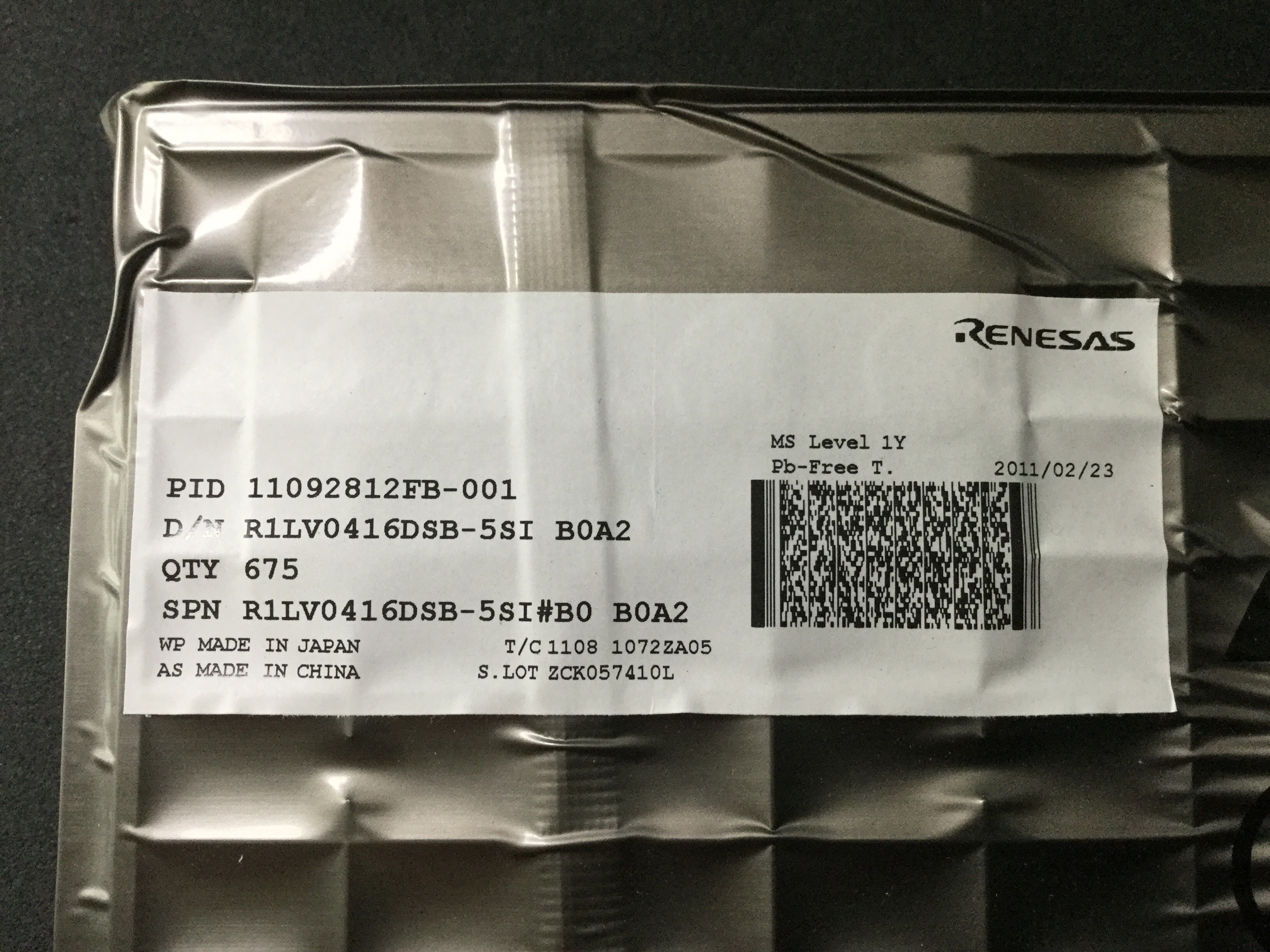 R1LV0416DSB-5SI#B0