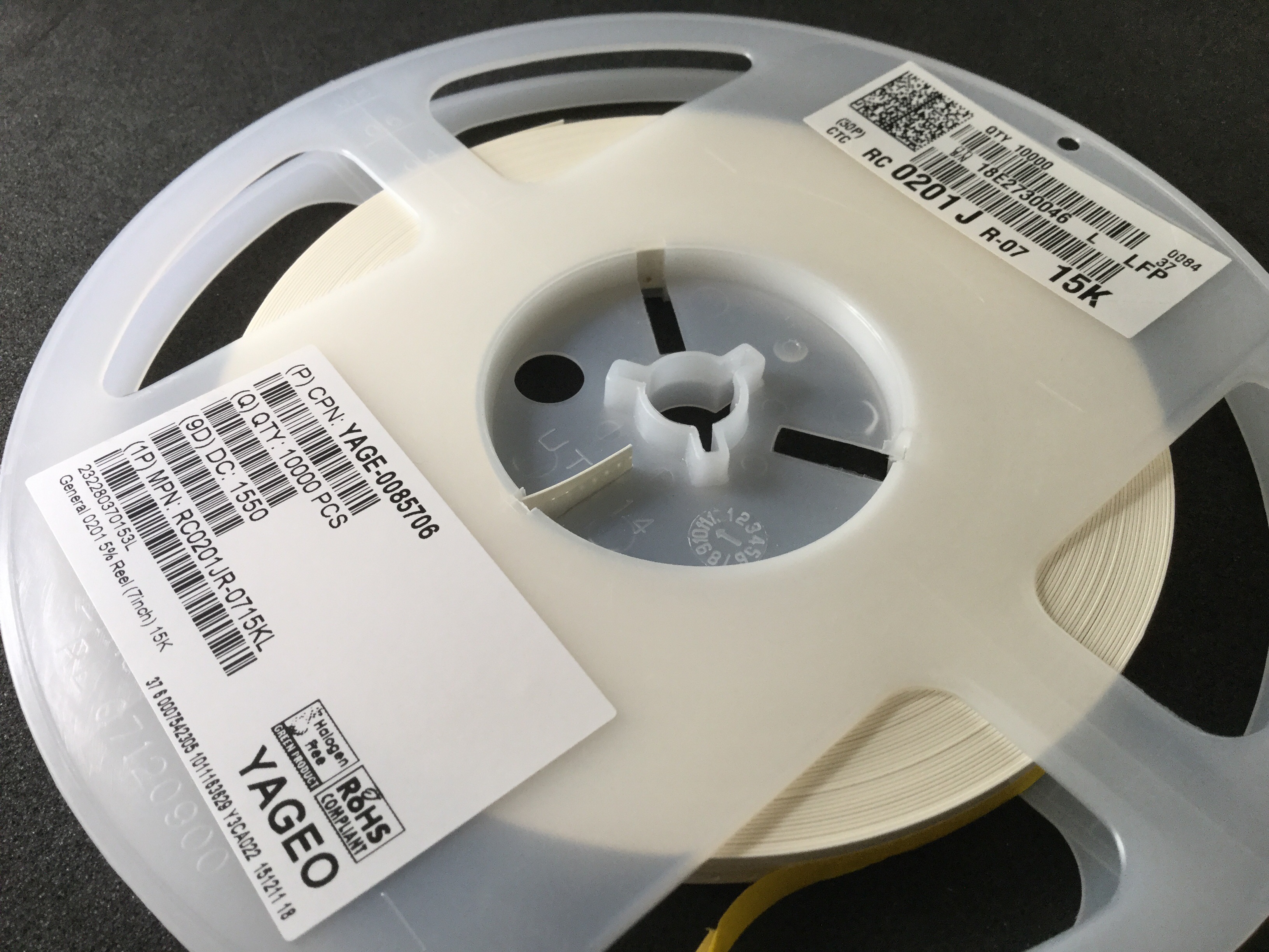 RC0201JR-0715KL