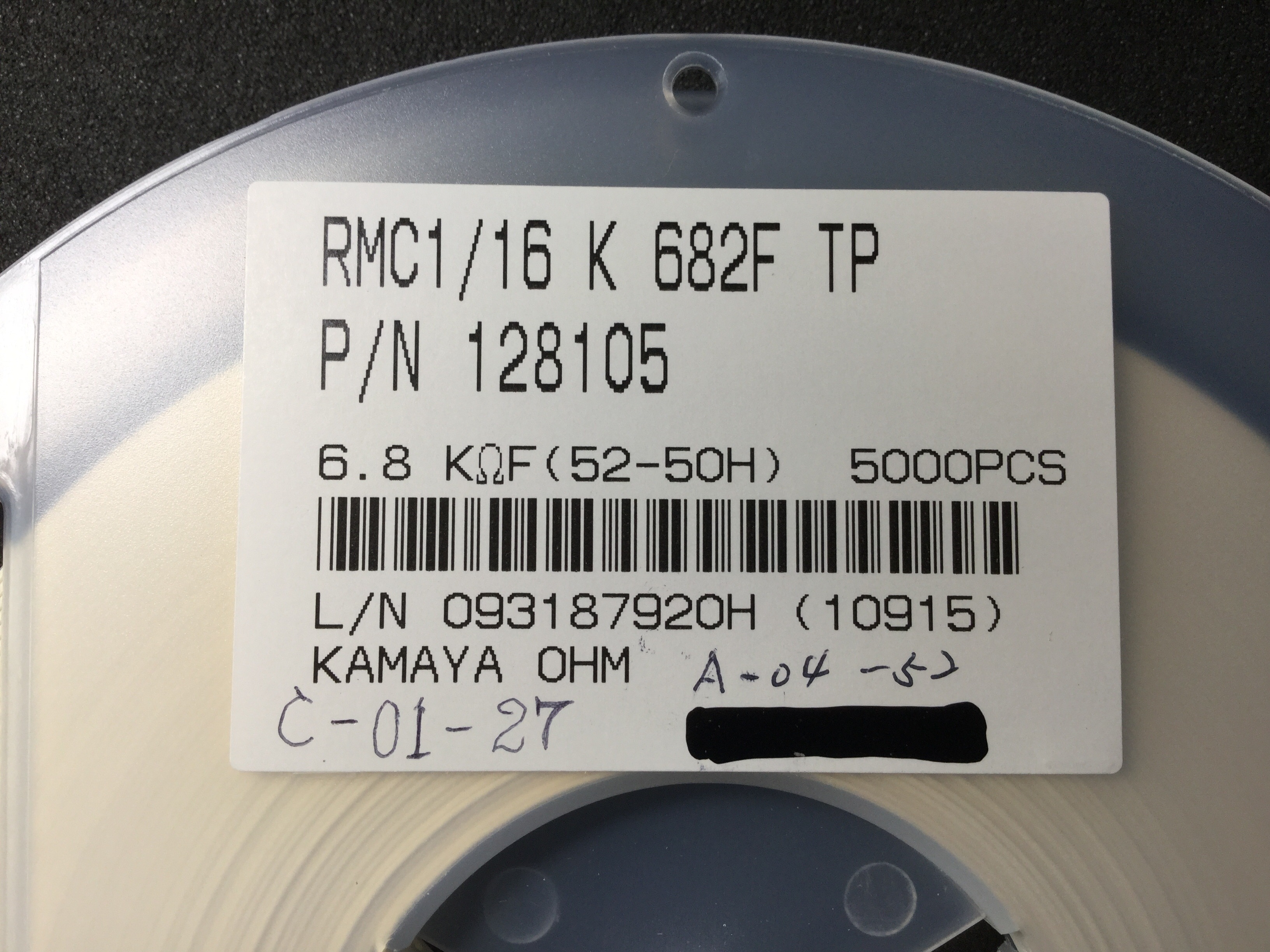 RMC1/16K682FTP