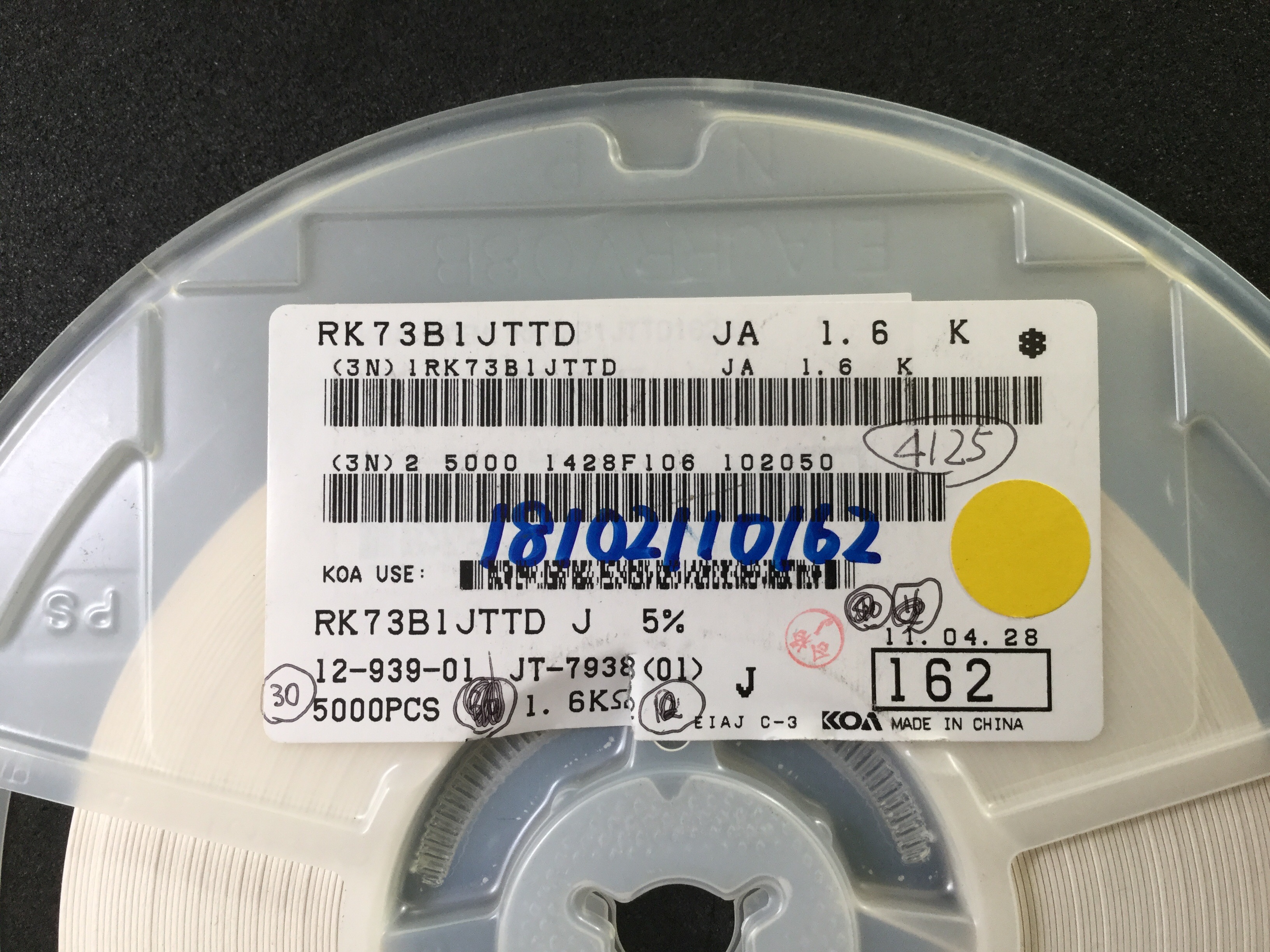 RK73B1JTTD162J