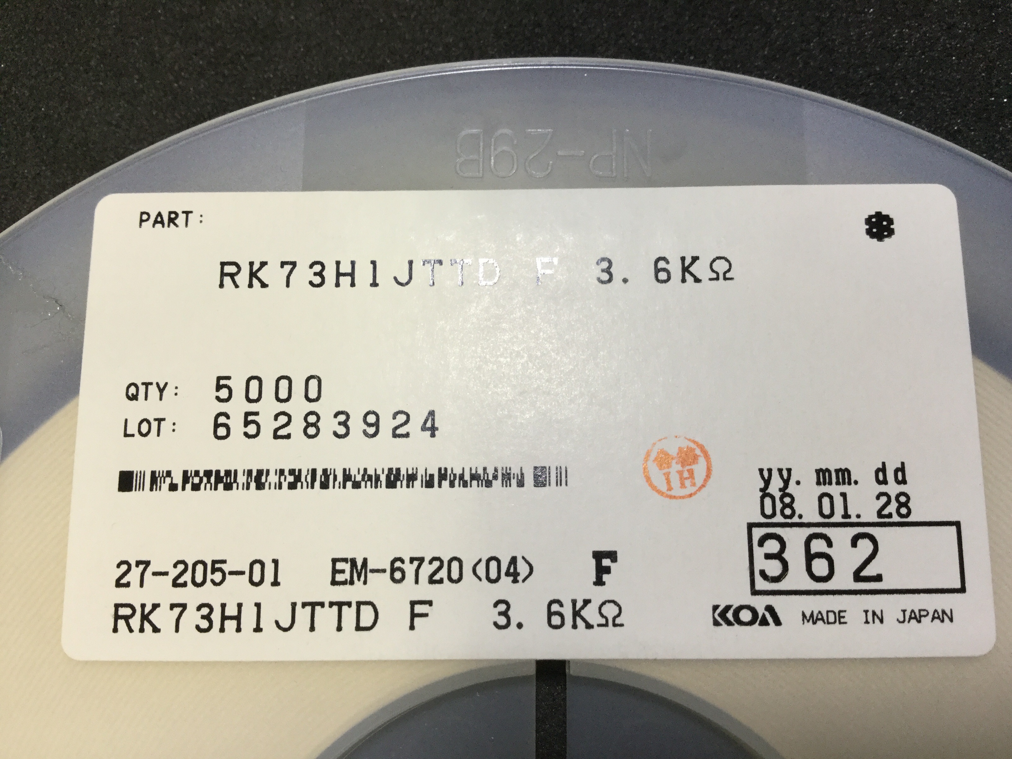 RK73H1JTTD362F