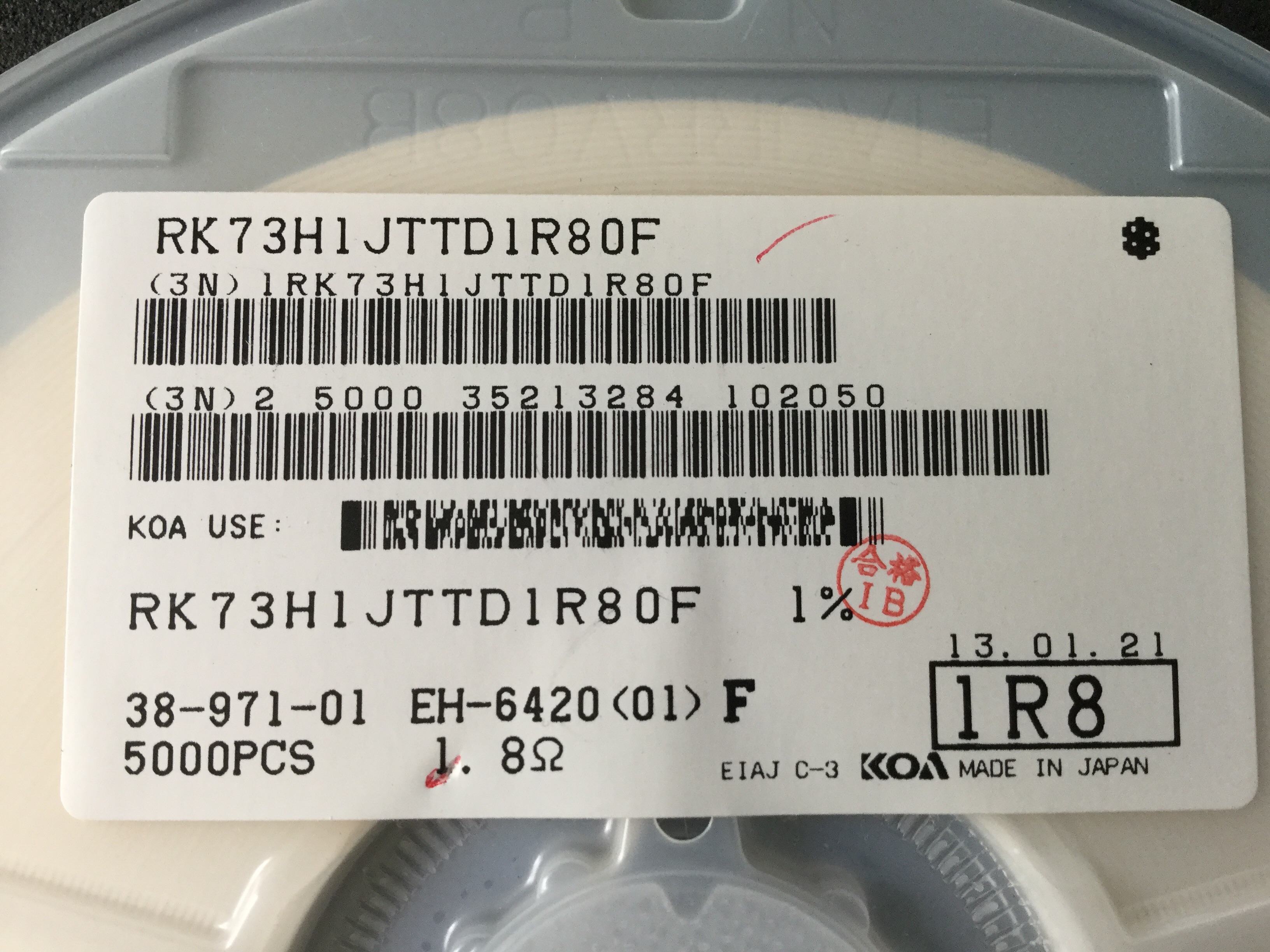 RK73H1JTTD1R80F