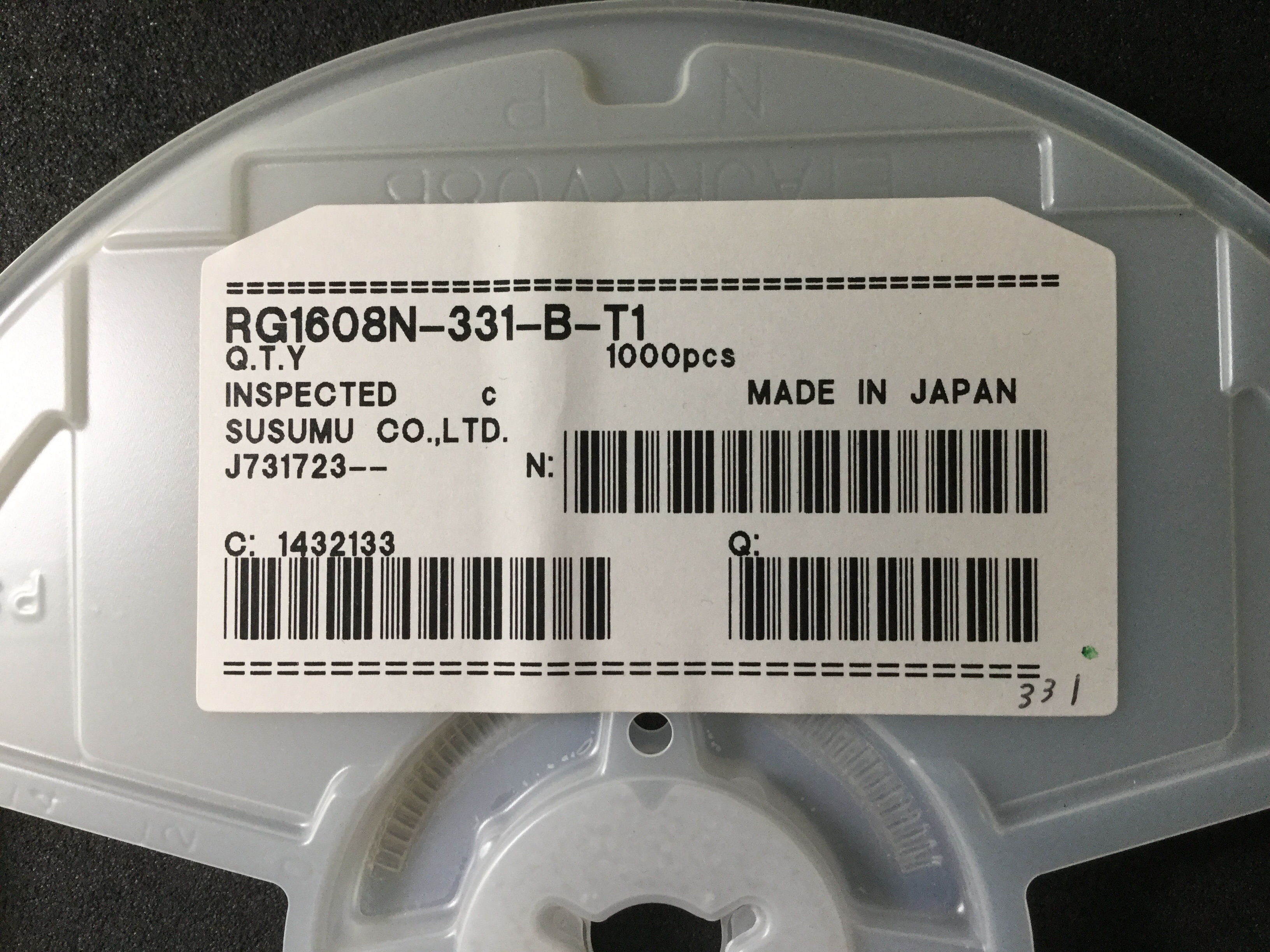 RG1608N-331-B-T1