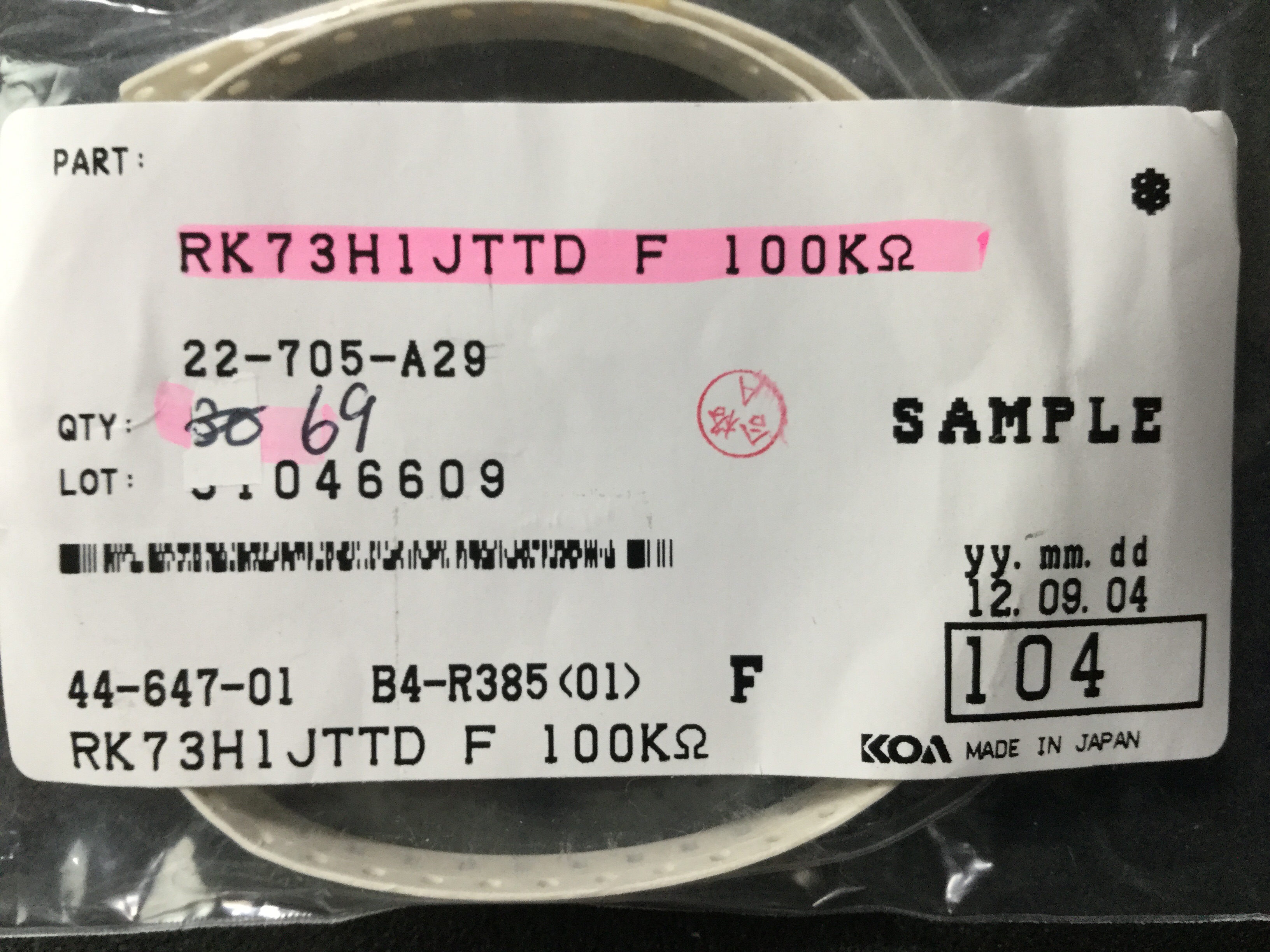 RK73H1JTTD104F