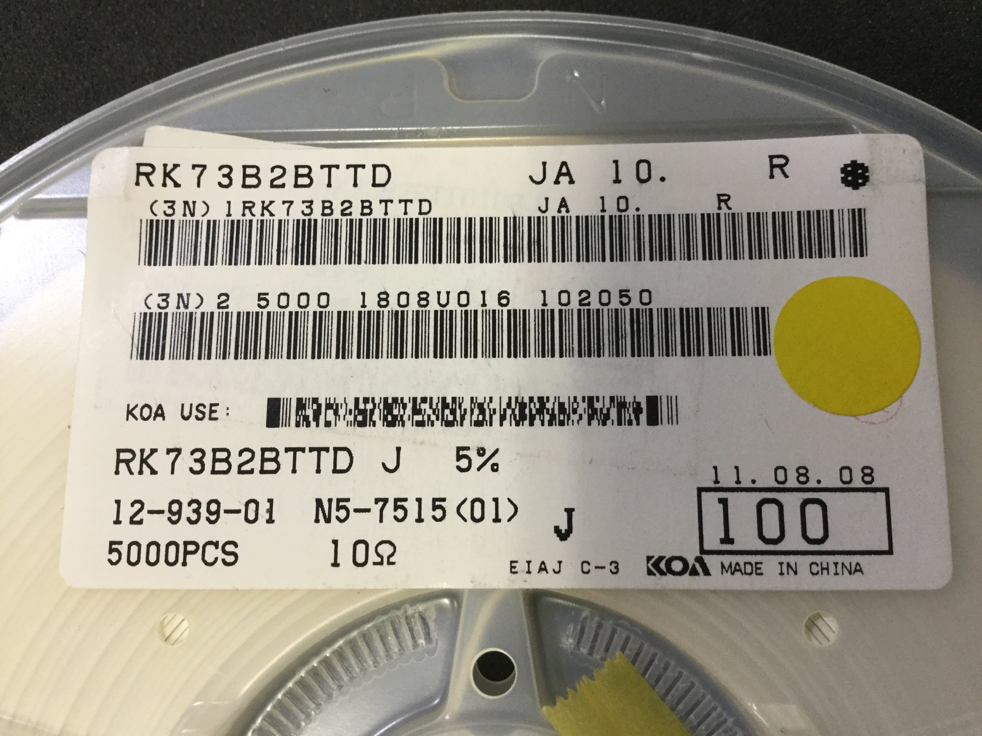 RK73B2BTTD100J