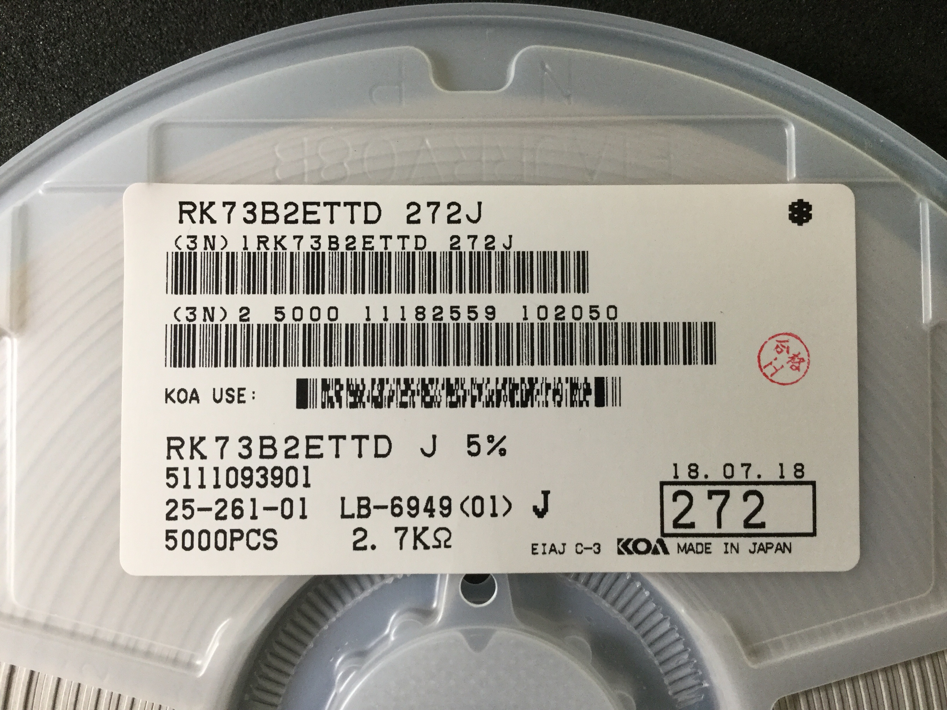 RK73B2ETTD272J