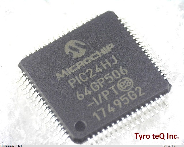 PIC24HJ64GP506-I/PT