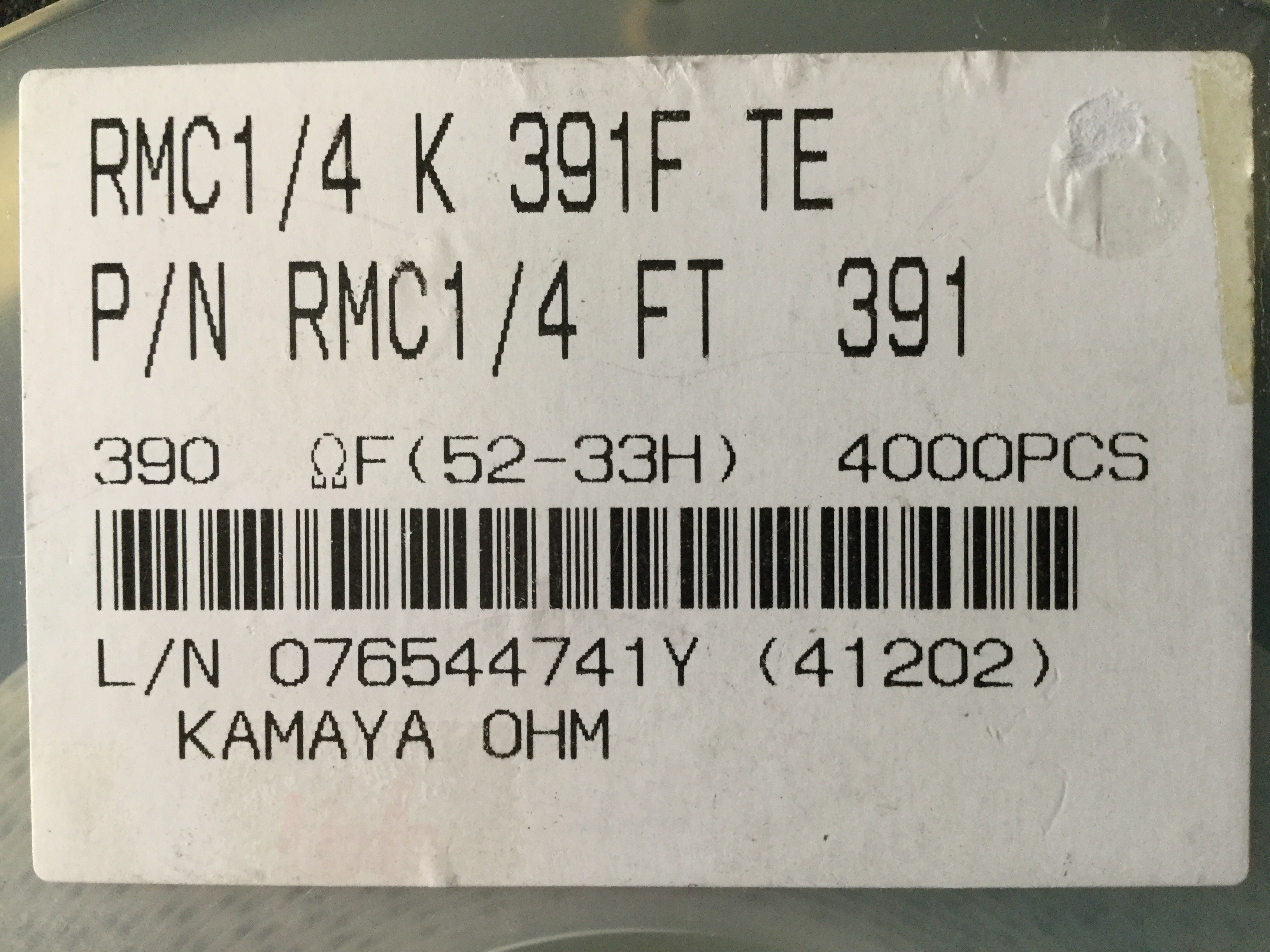 RMC1/4K391FTE