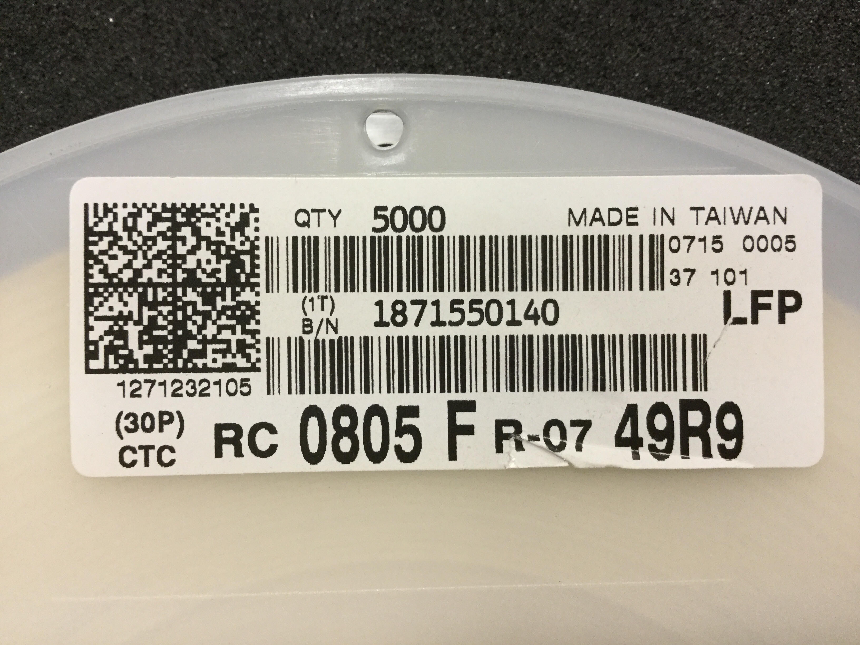 RC0805FR-0749R9L