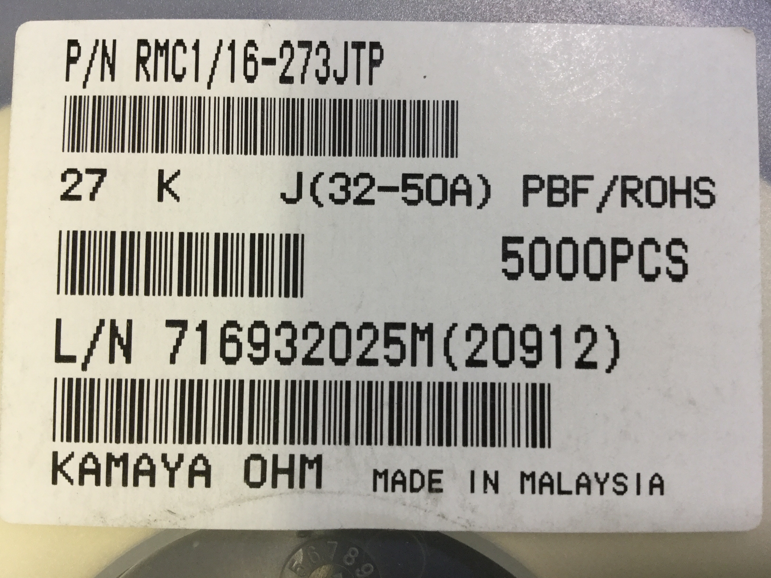 RMC116273JTP