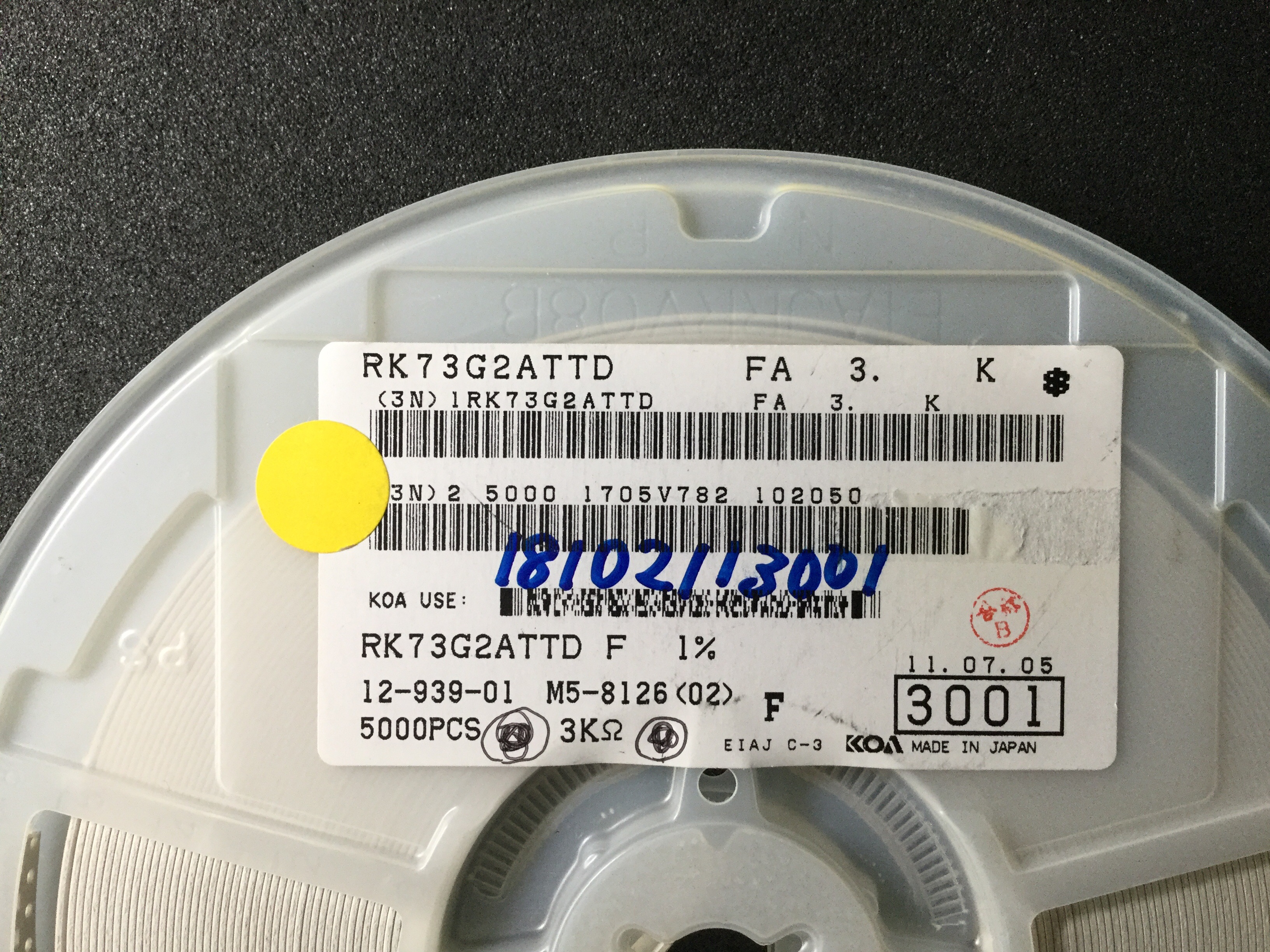 RK73G2ATTD3001F