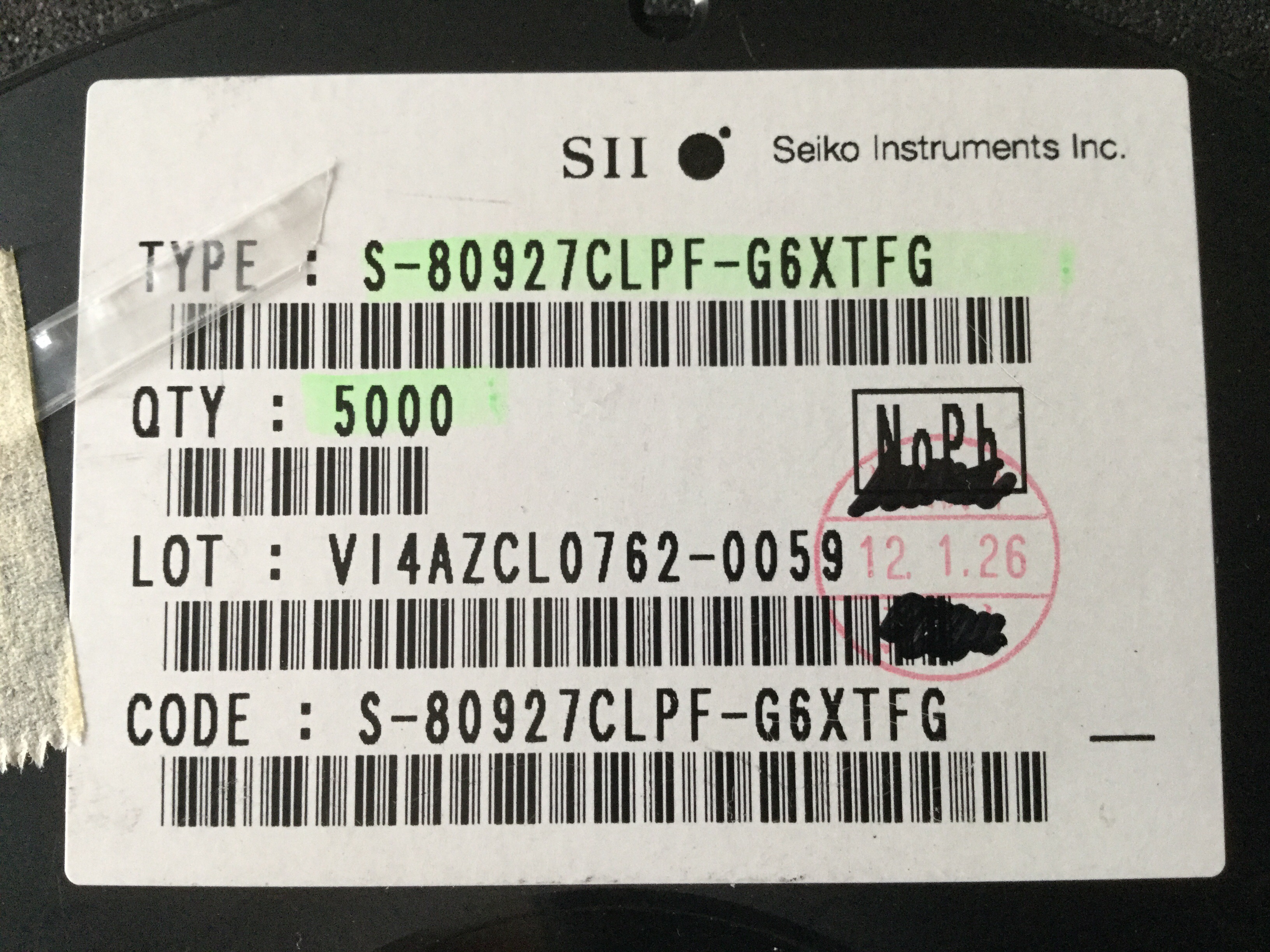 S-80927CLPF-G6XTFG