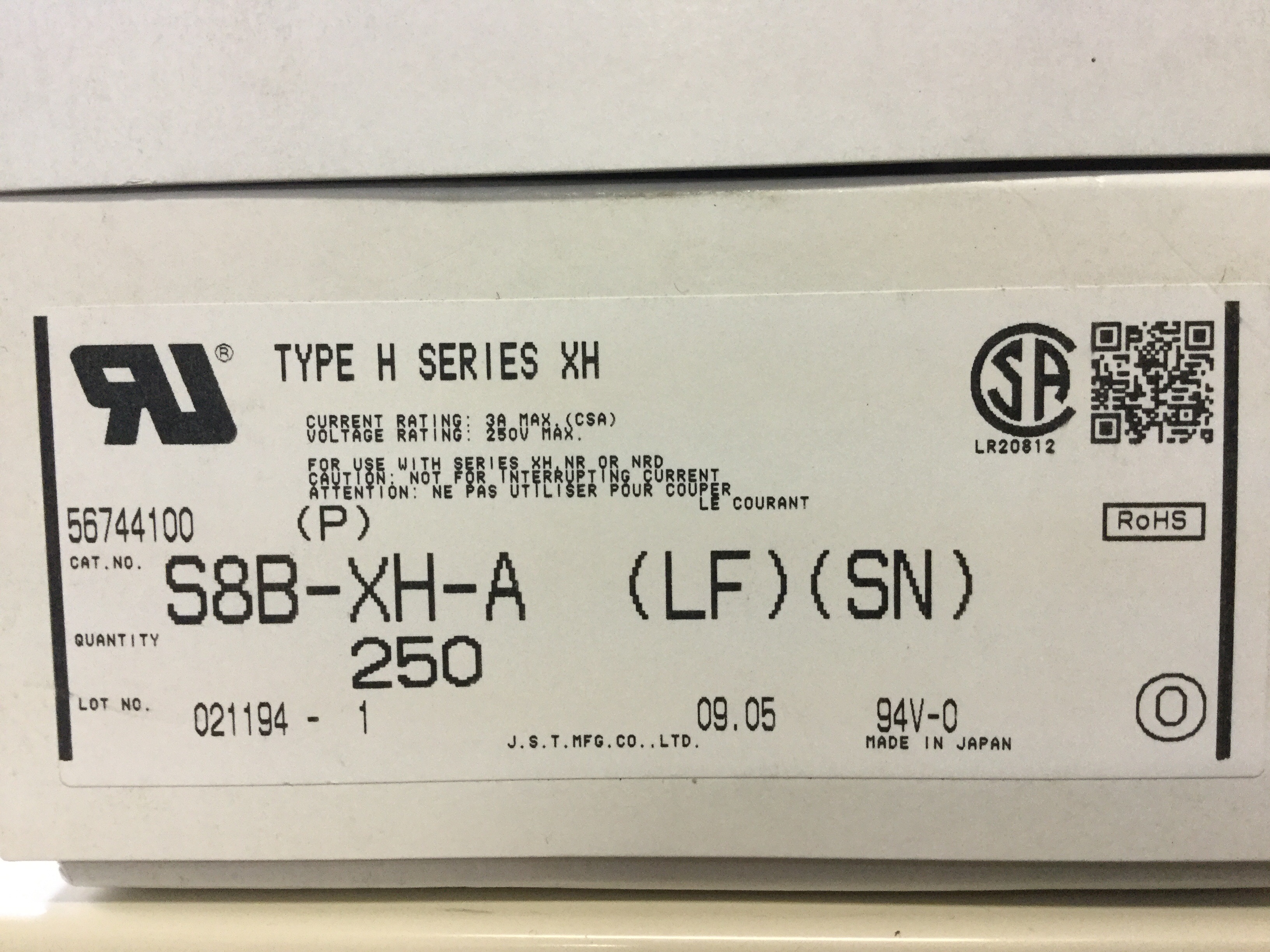 S8B-XH-A(LF)(SN)