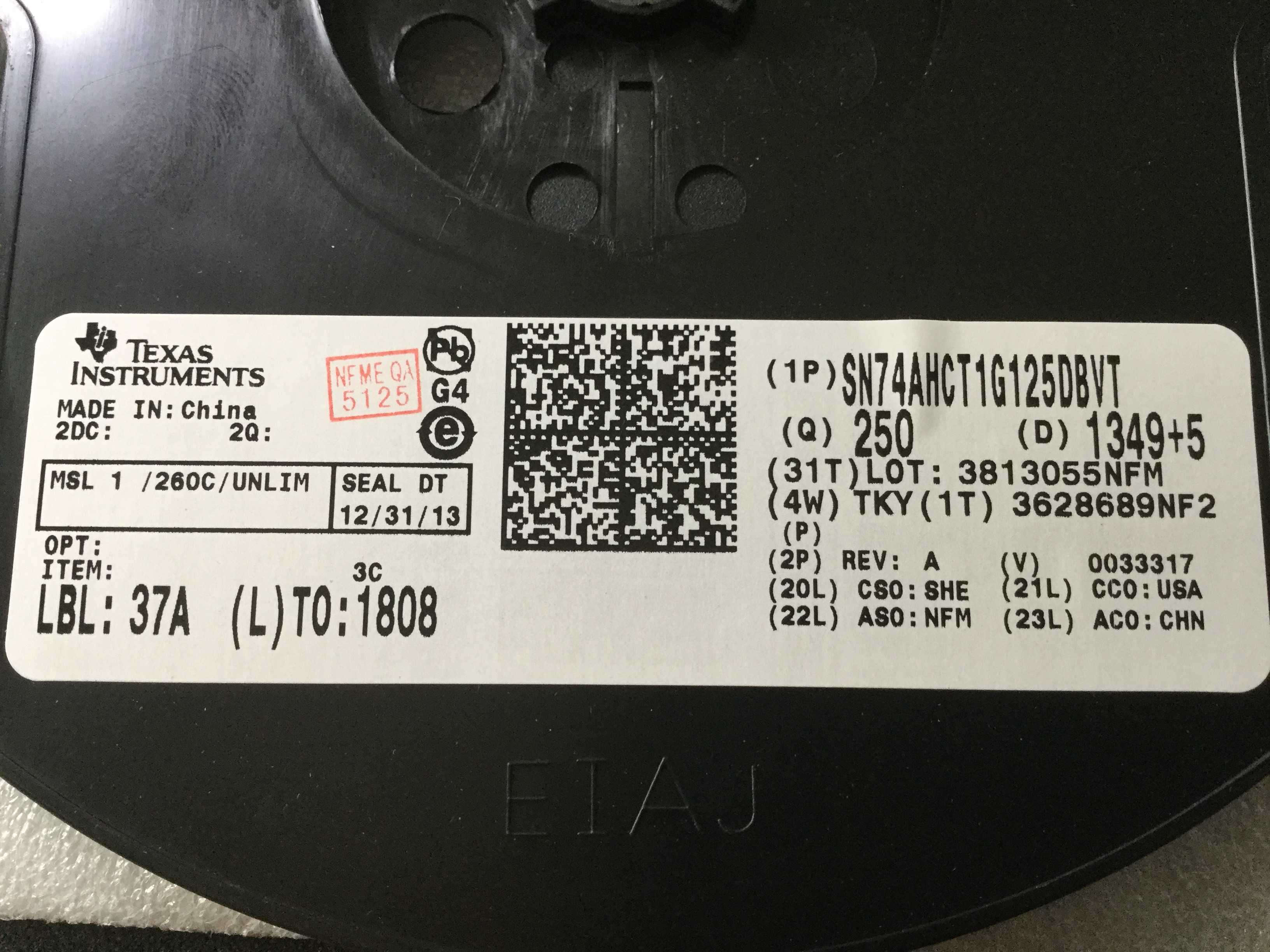 SN74AHCT1G125DBVT