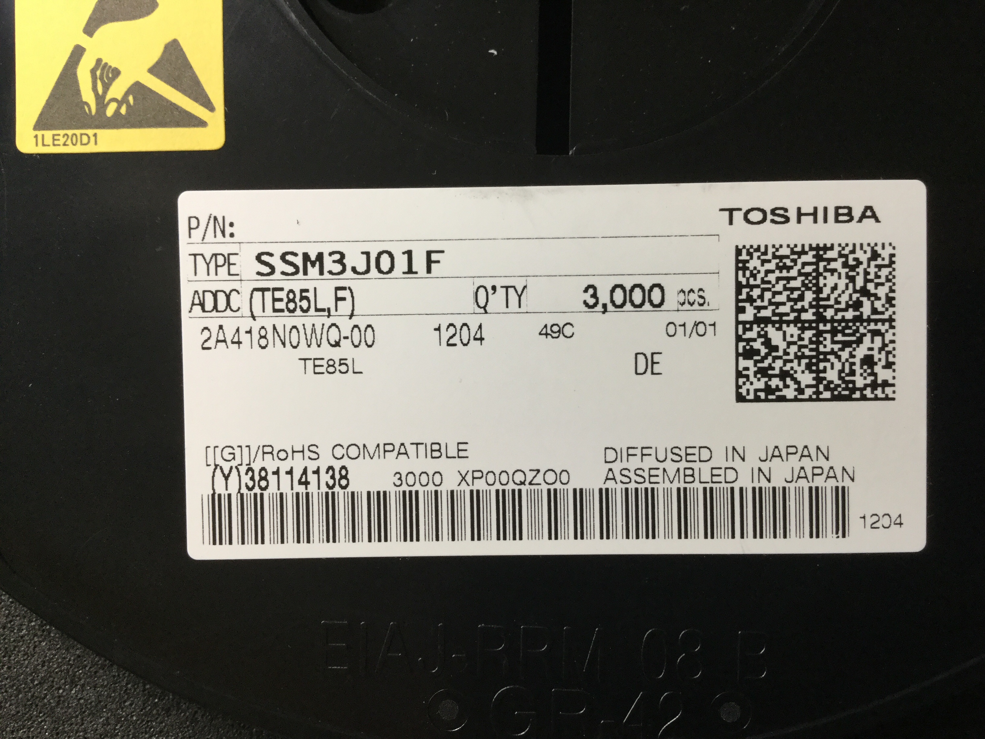 SSM3J01F(TE85L,F)