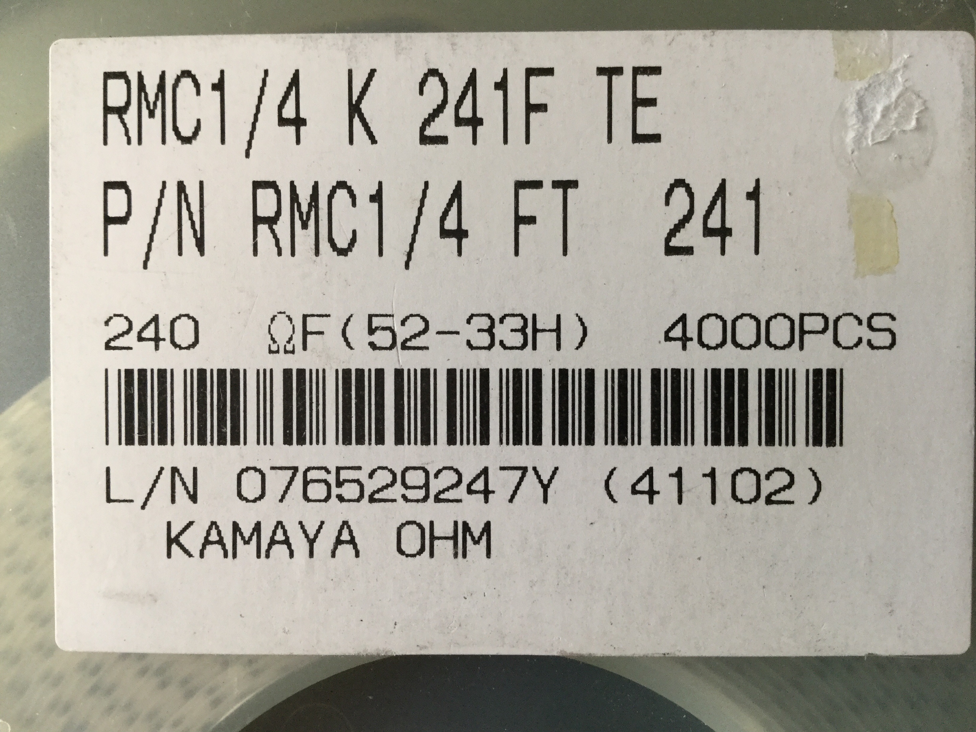 RMC1/4K241FTE