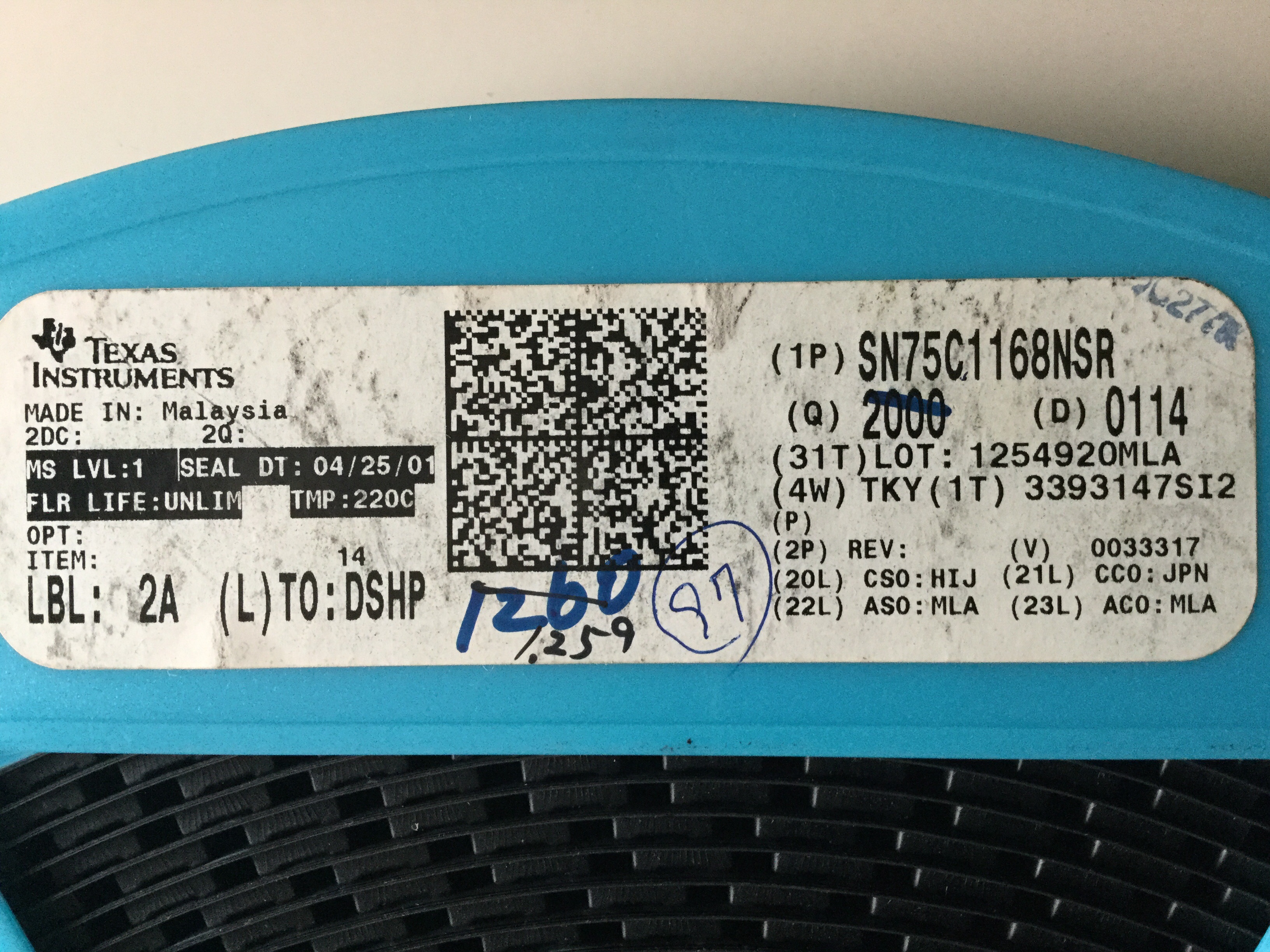 SN75C1168NSR