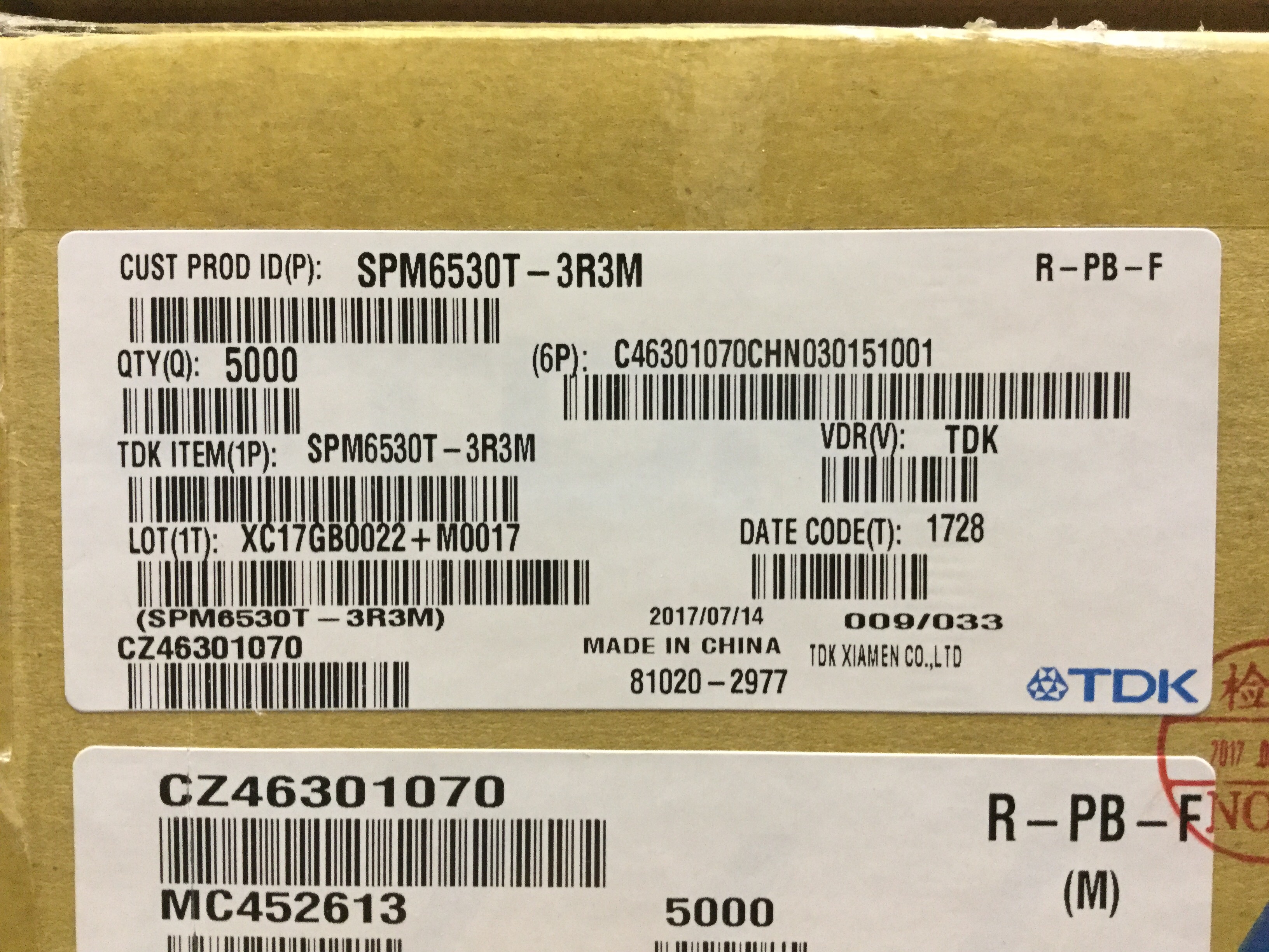 SPM6530T-3R3M