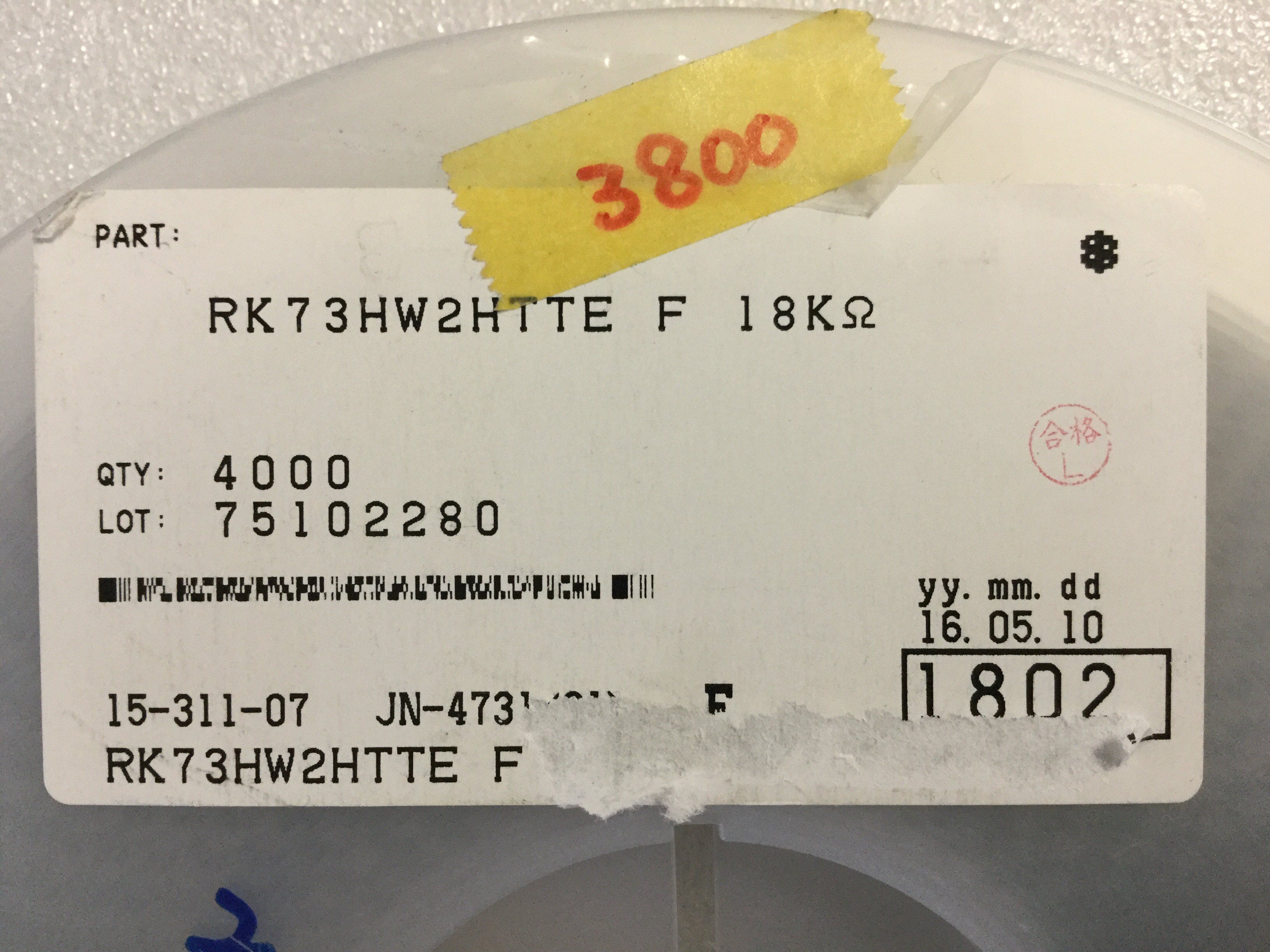 RK73HW2HTTE1802F