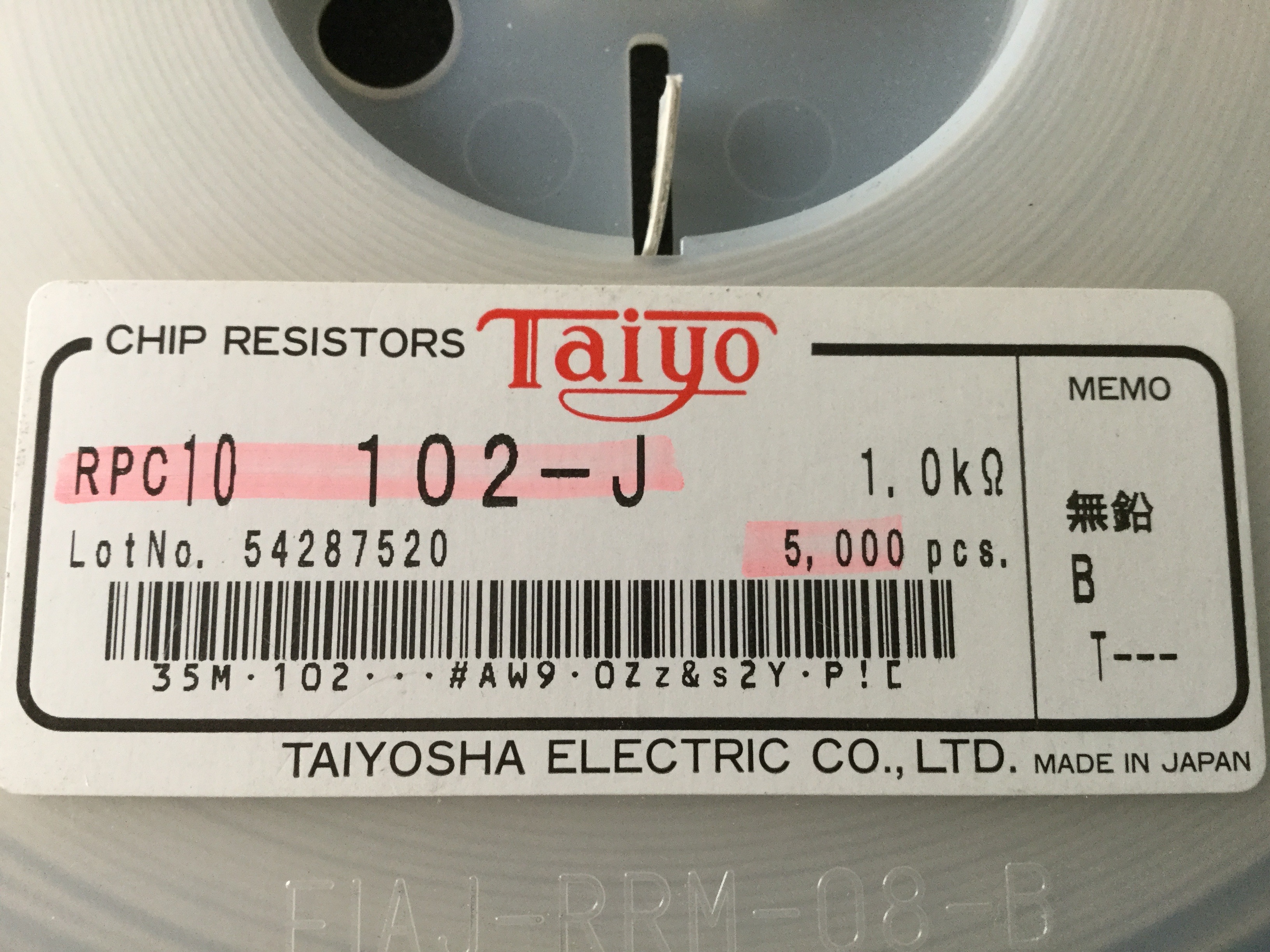 RPC10T102J