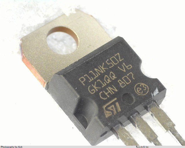 STP11NK50Z
