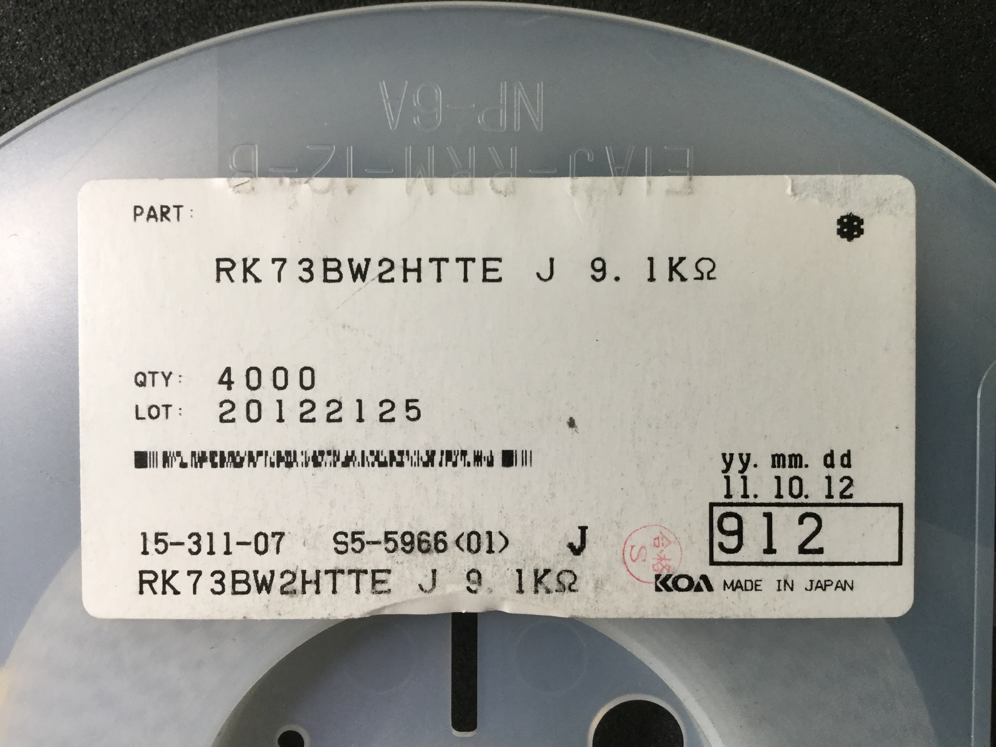 RK73BW2HTTE912J