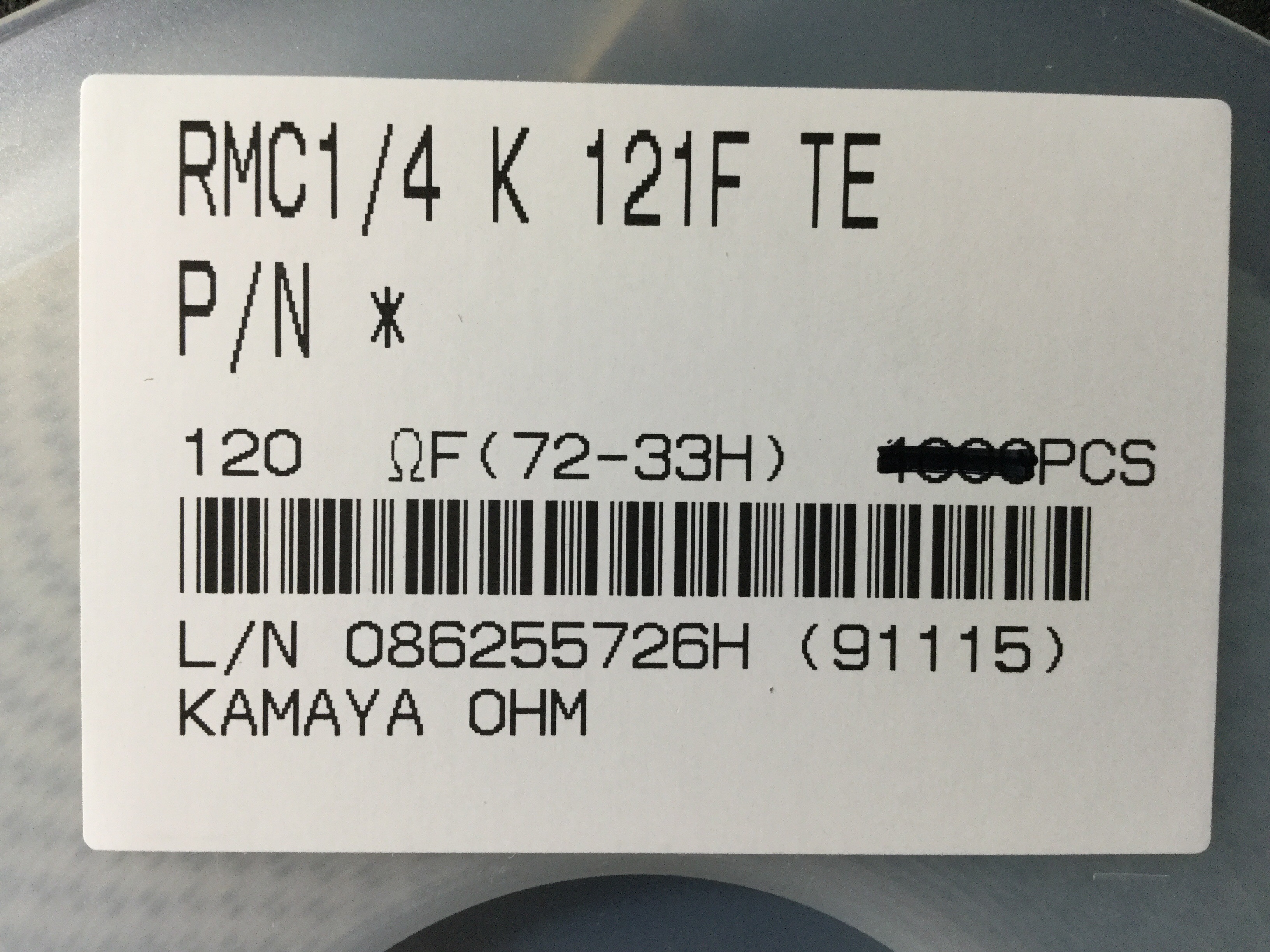 RMC1/4K121FTE