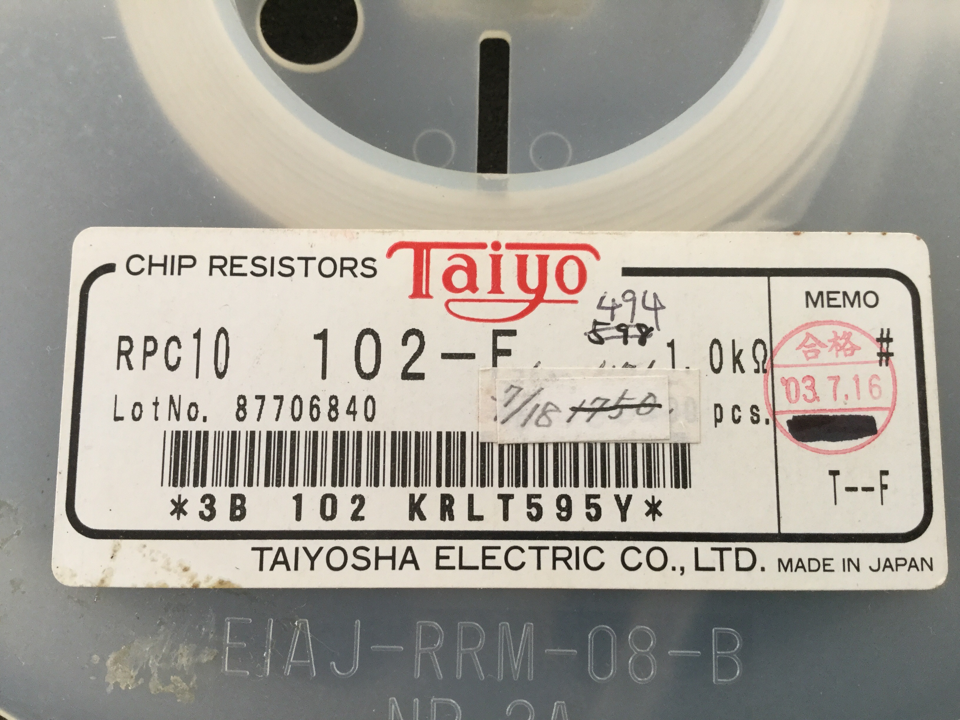 RPC10T102F