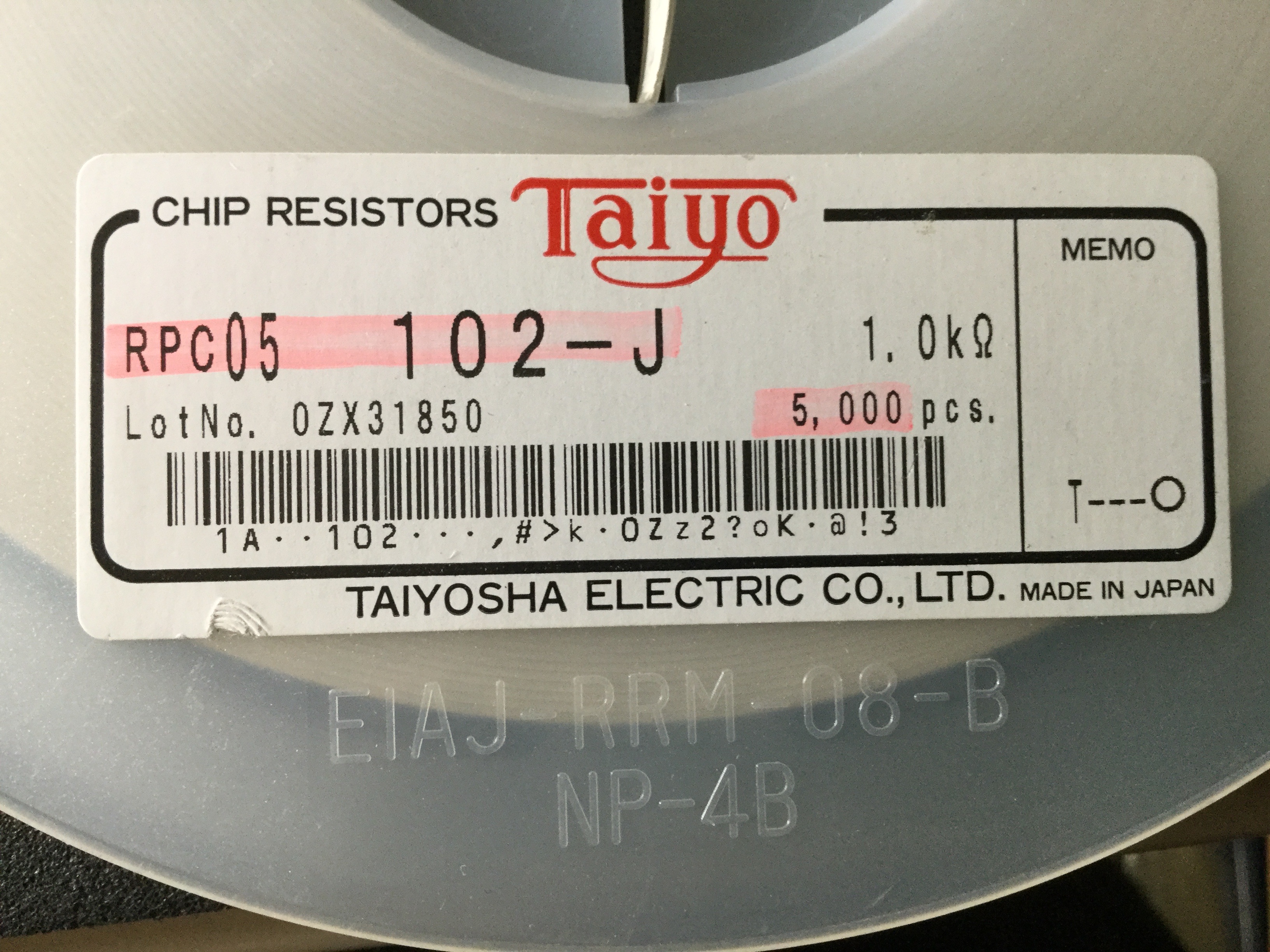 RPC05T102J