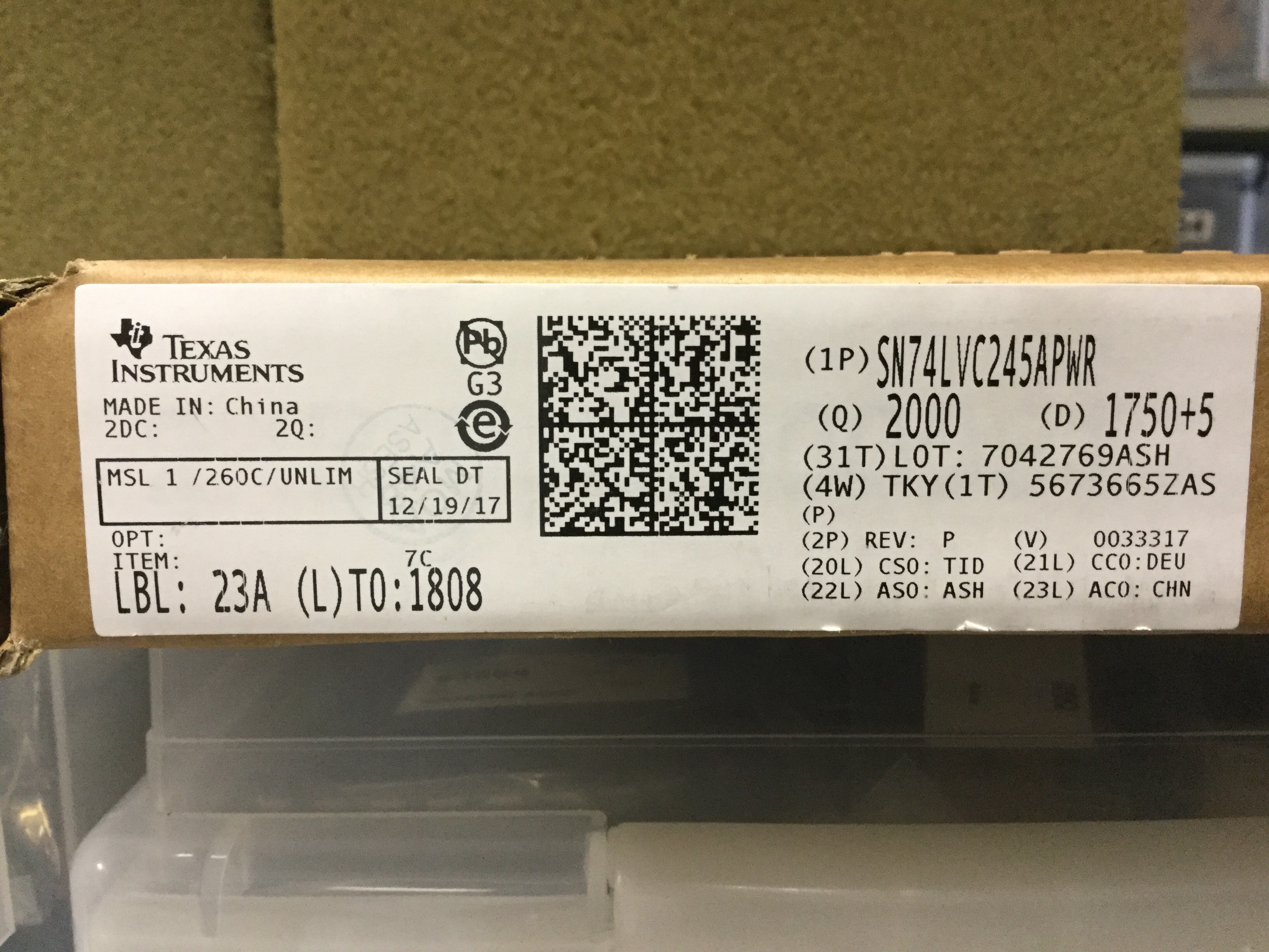 SN74LVC245APWR