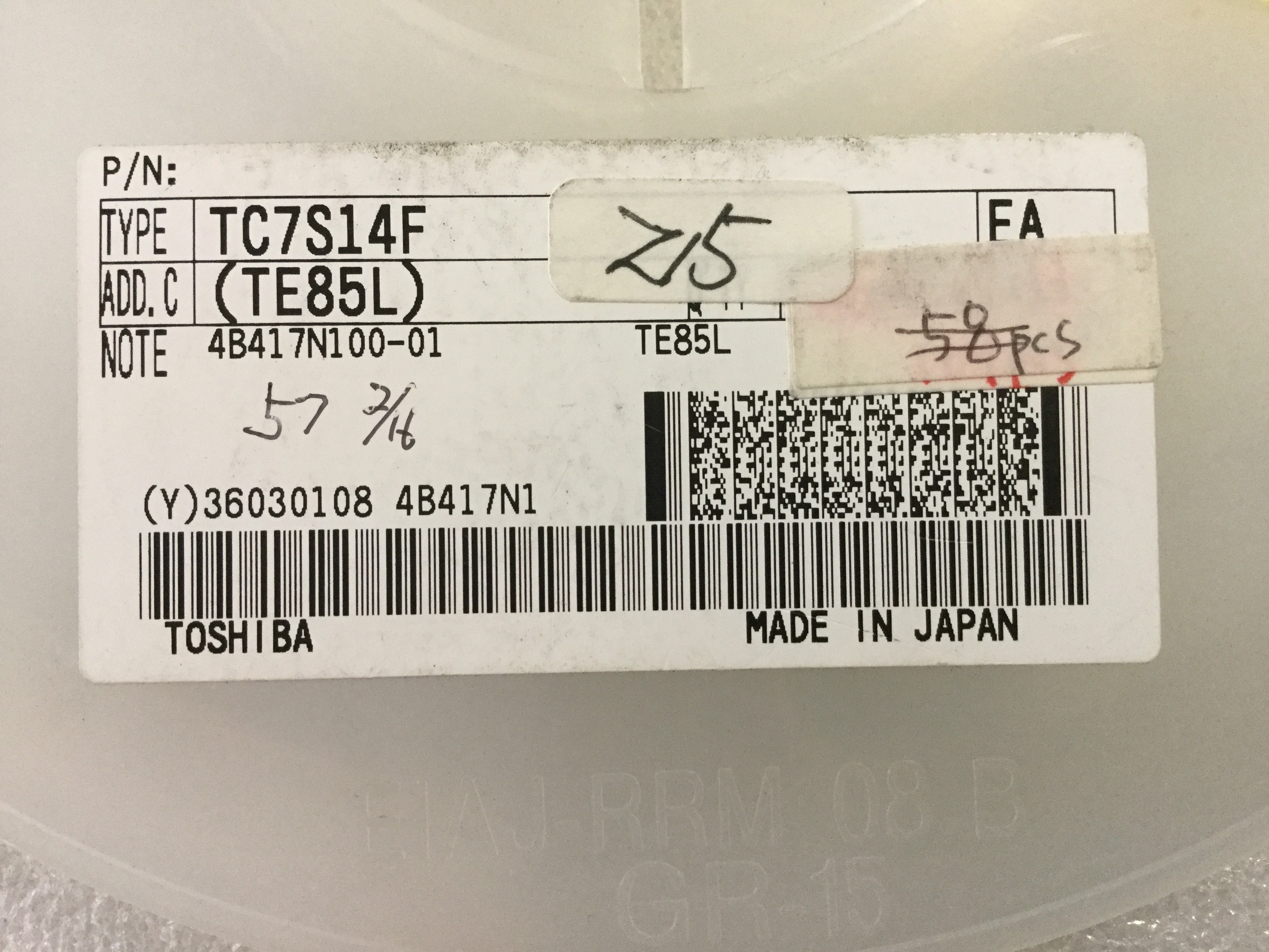TC7S14F(TE85L)
