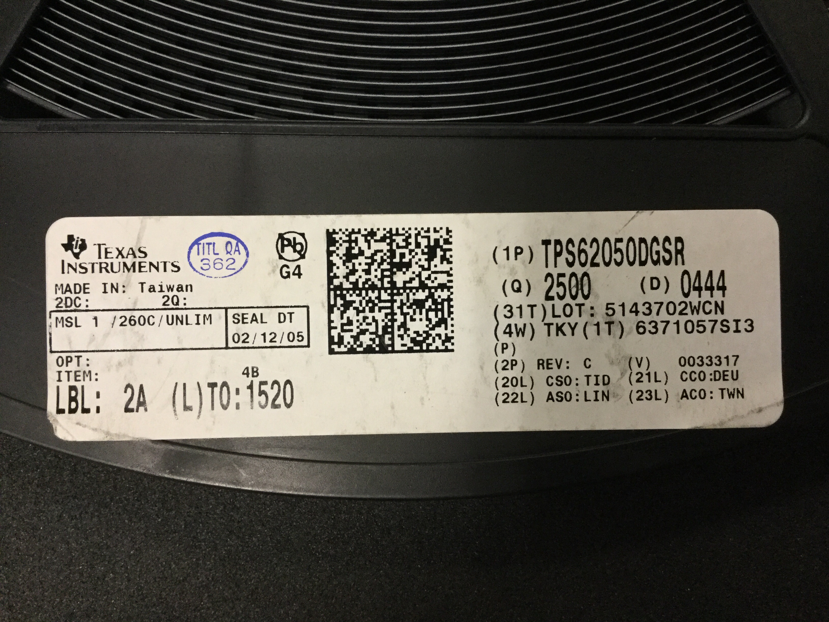 TPS62050DGSR