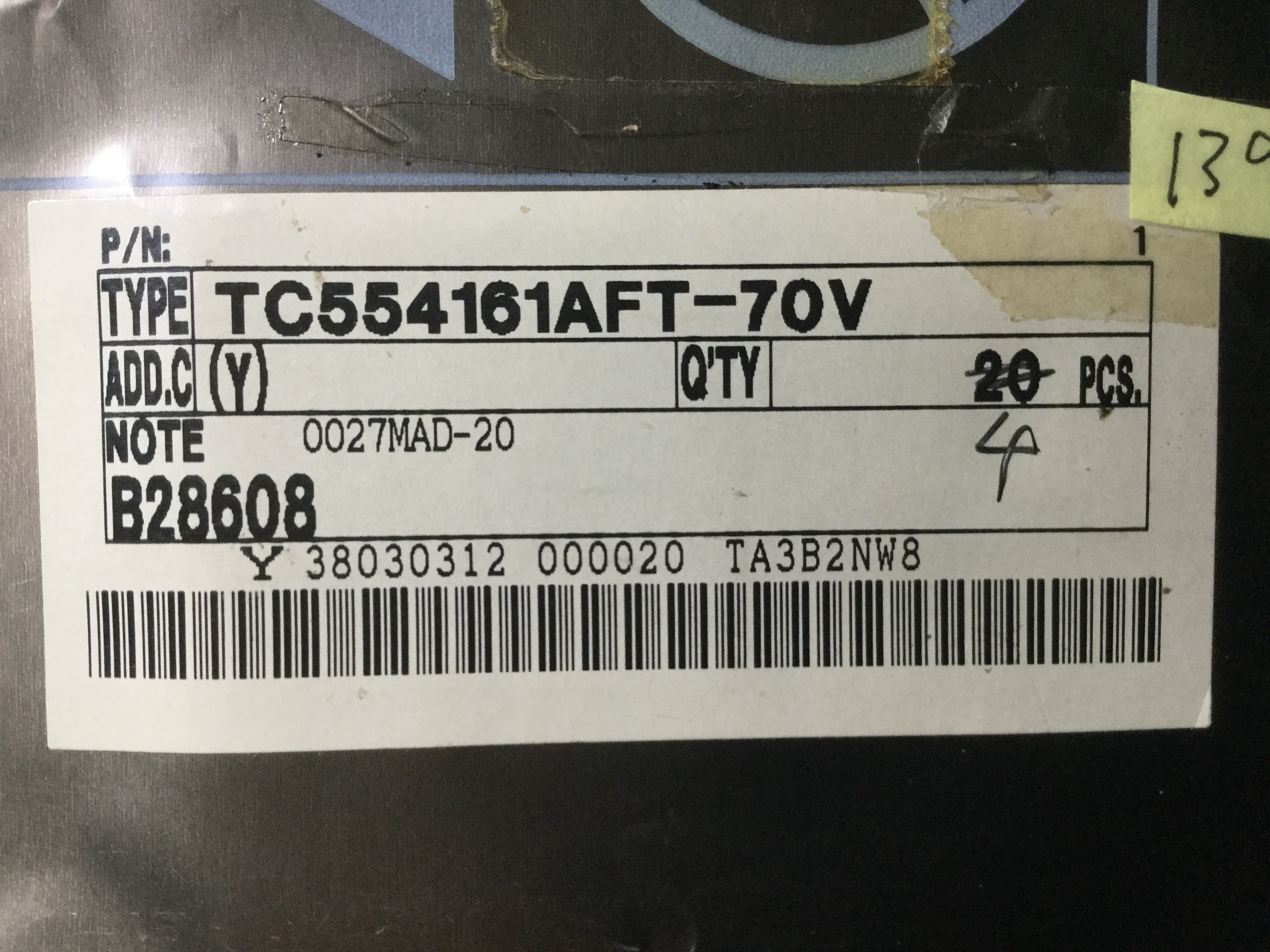 TC554161AFT-70V
