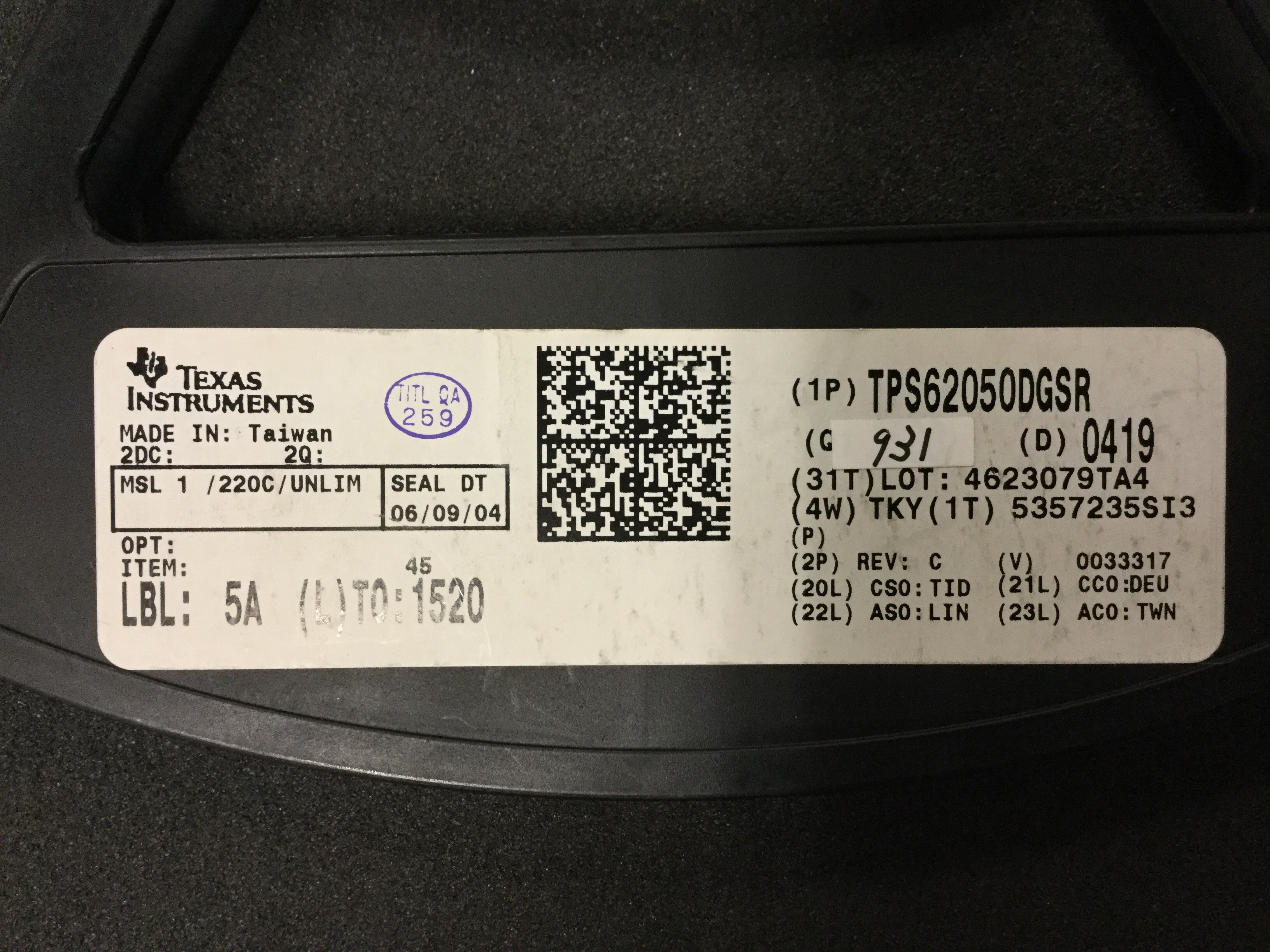 TPS62050DGSR