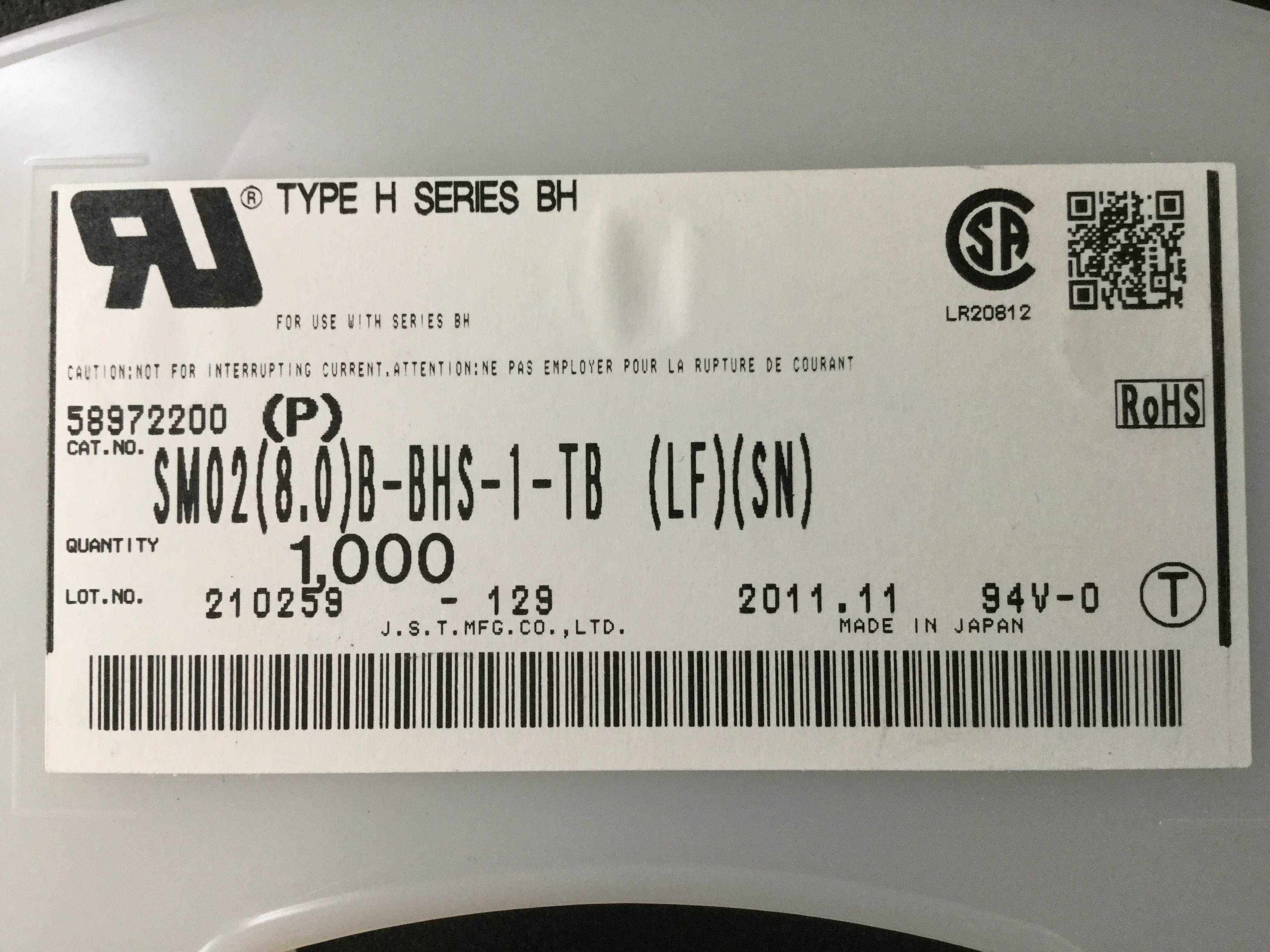 SM02(8.0)B-BHS-1-TB(LF)(SN)